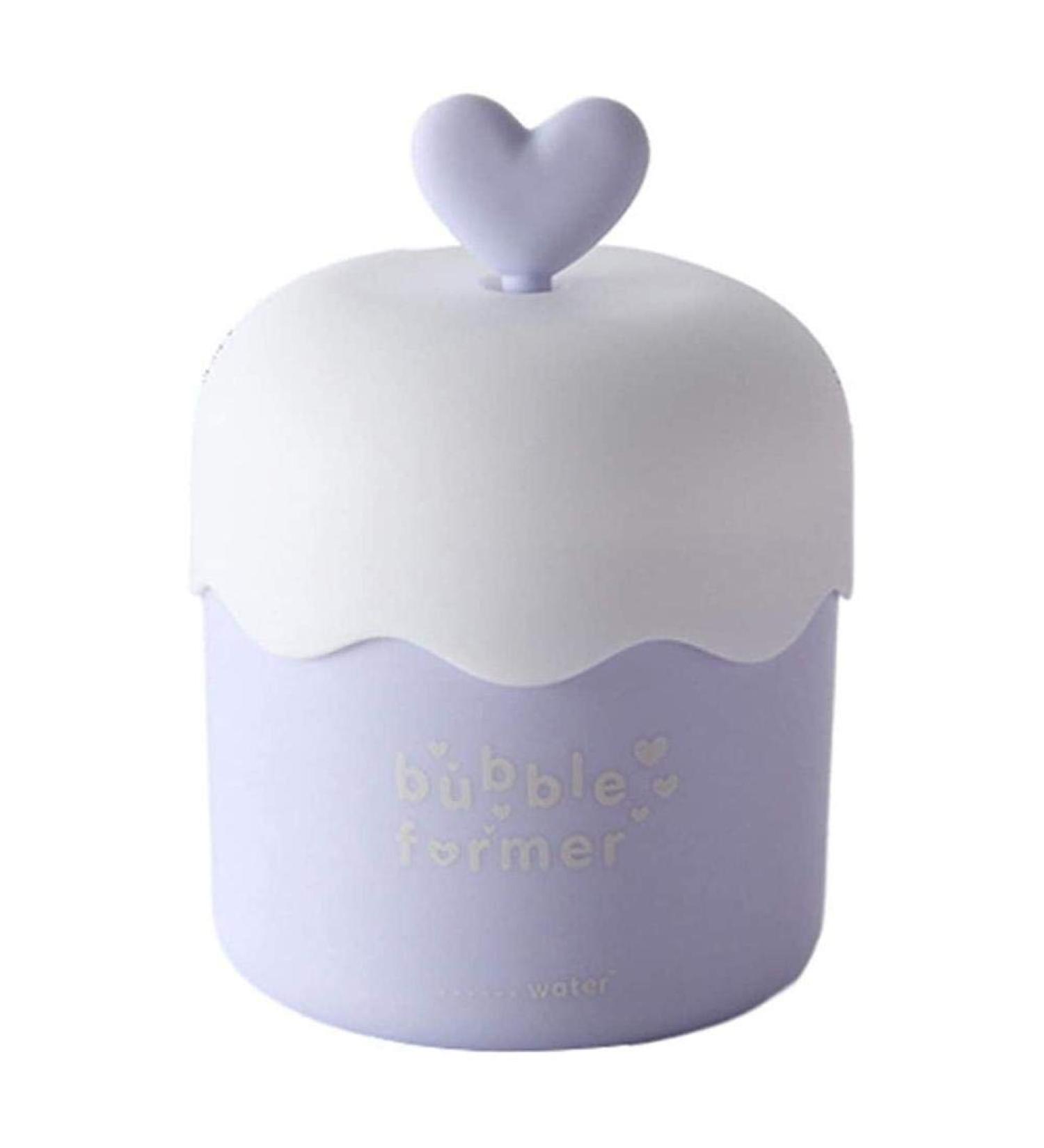 Portable Foaming Facial Cleanser Cup - Manual Foamer for Thick Foam & Delicate Skin - Available in Blue Purple Pink - Buy Online on GoSupps.com