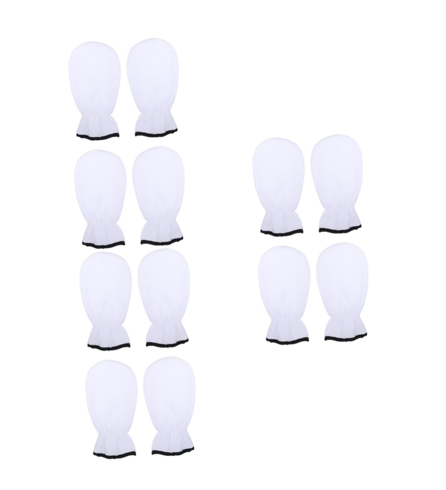 6 Pairs Maintenance Care Gloves Hand Care Mittens Wax Glove Paraffin Wax Mitts for Hands Hand Care Gloves spa Wax Hand Cover White moisturizing Cover Polyester hyperthermia Miss - Buy Online on GoSupps.com