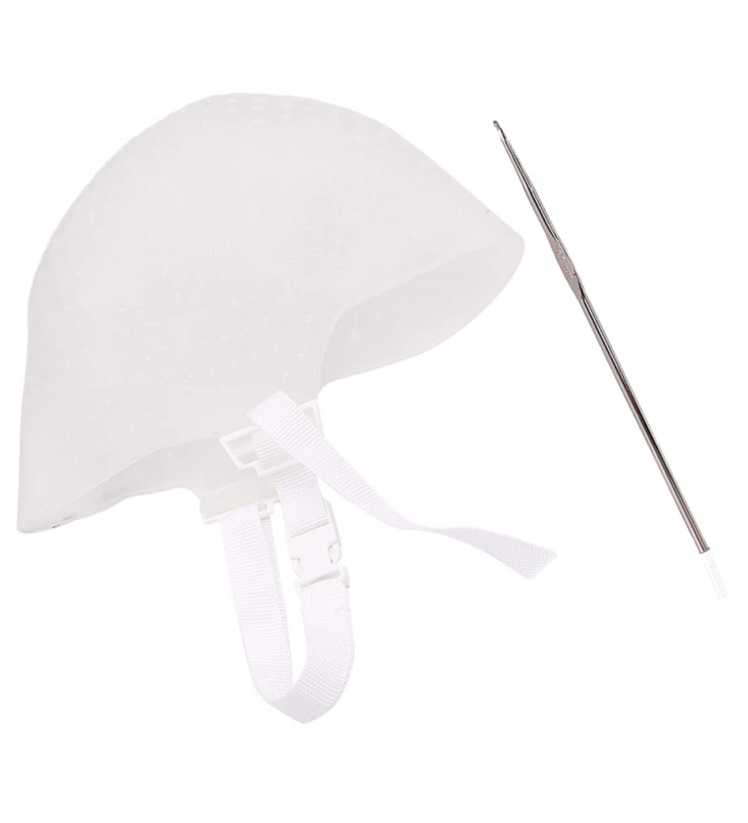 LALAFINA 2 Sets Silicone Highlighter Cap Bear Ears Clips Hats Hair Coloring Hat Hair Dye Tools Hair Coloring Kit Diy Highlight Hat Caps Clamshell Head Cap Silica Gel Frosted White - Buy Online on GoSupps.com