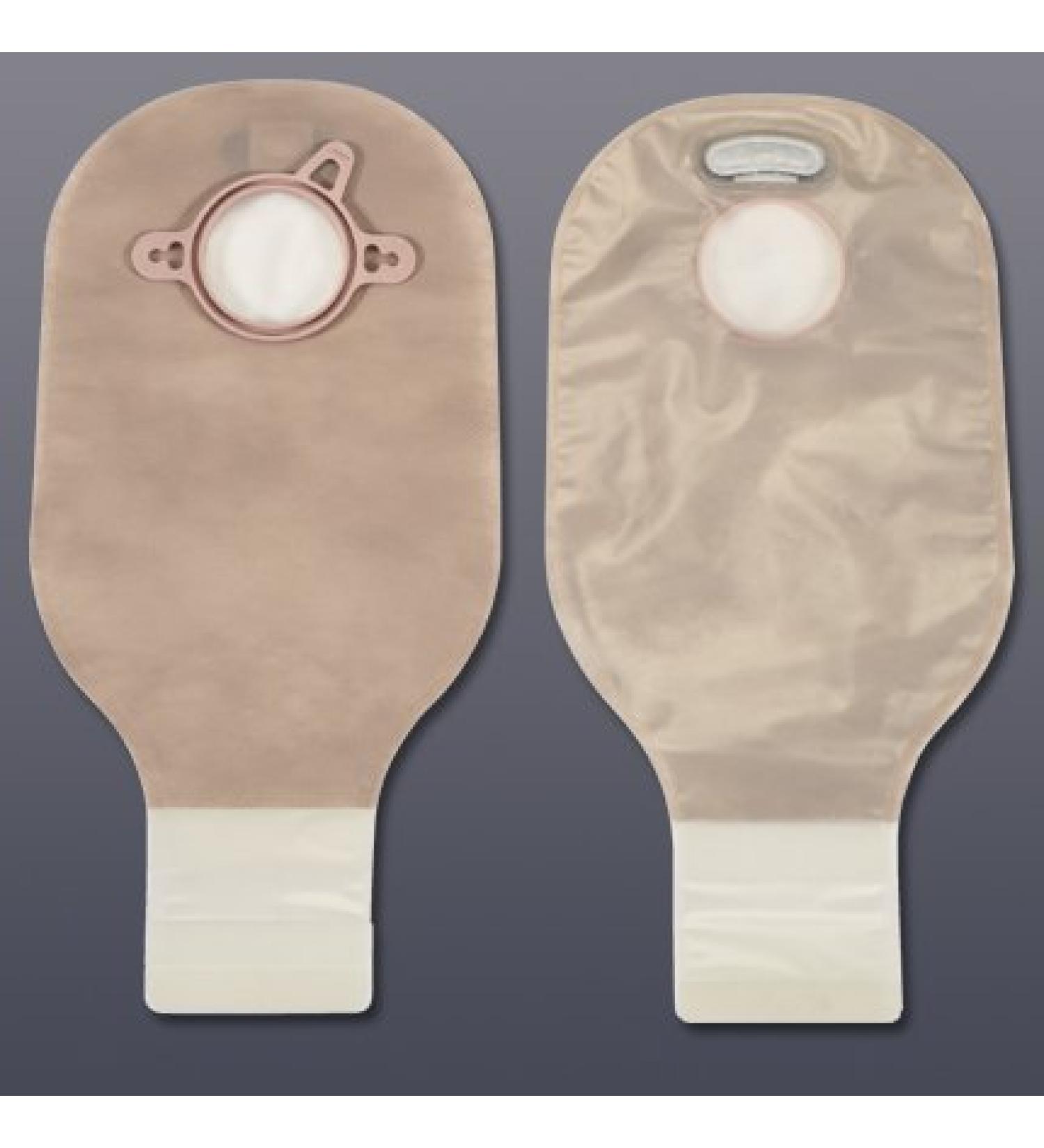 Hollister New Image Lock 'n Roll Drainable Pouch, Transparent, with Filter, Standard, Pouch Size 1 3/4", Green, 10/Bx, HOL18192