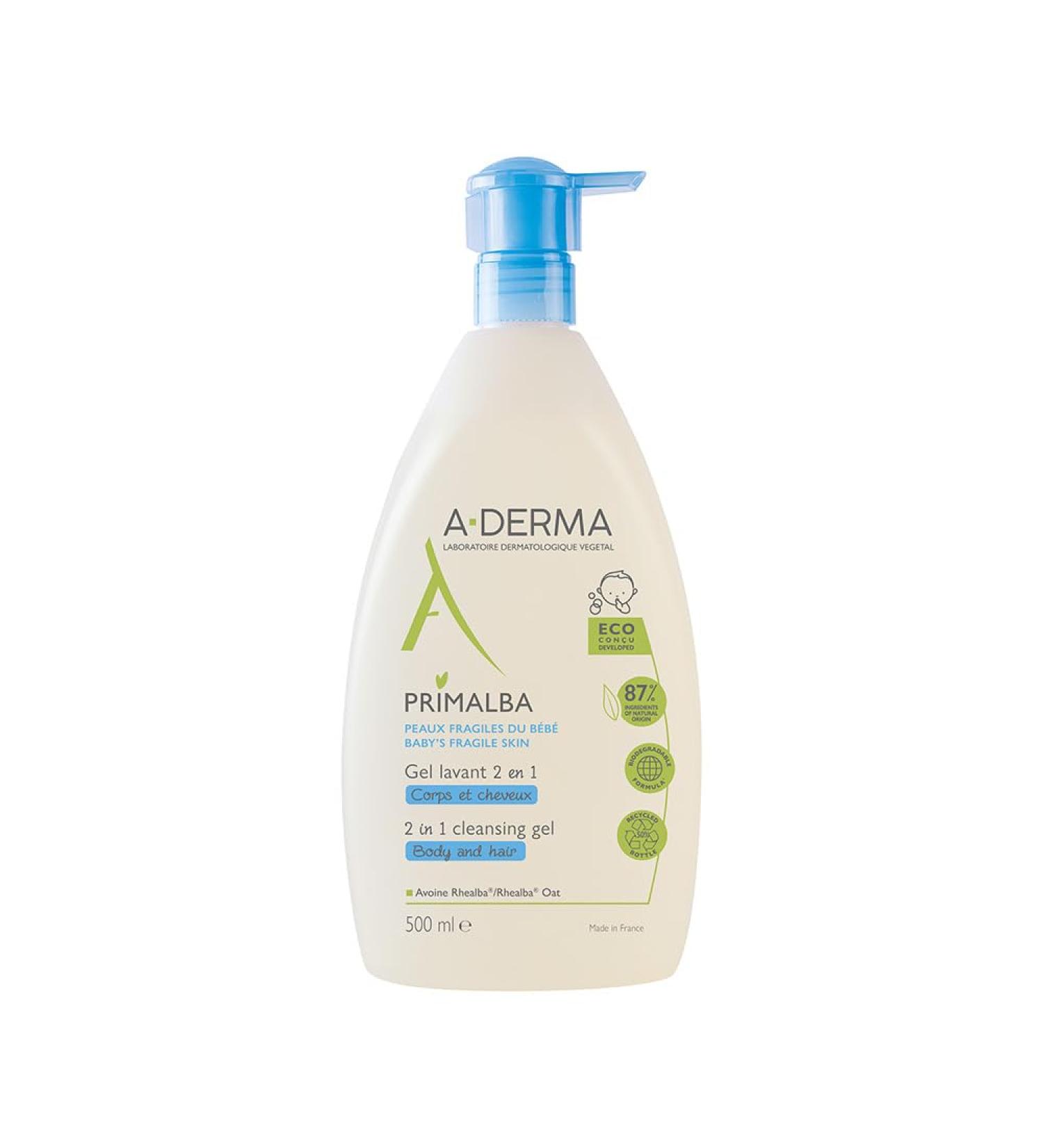 ADERMA Primalba 2in1 Cleansing Gel 500ml