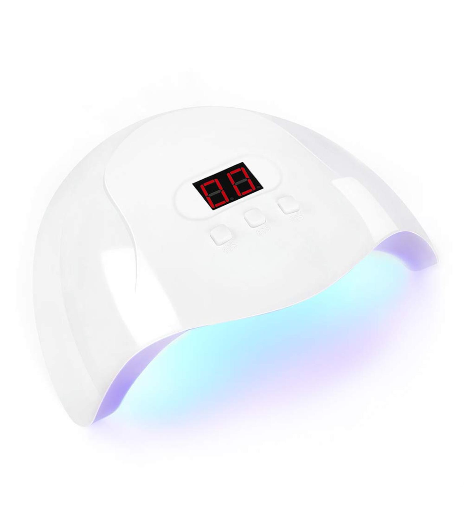 PEACECOLOR 36W UV Nail Drying Lamp Professional Fast Drying 36 LEDs 3 Timers for Sock-off Gel Nail Polish and Varnish - Buy Online on GoSupps.com