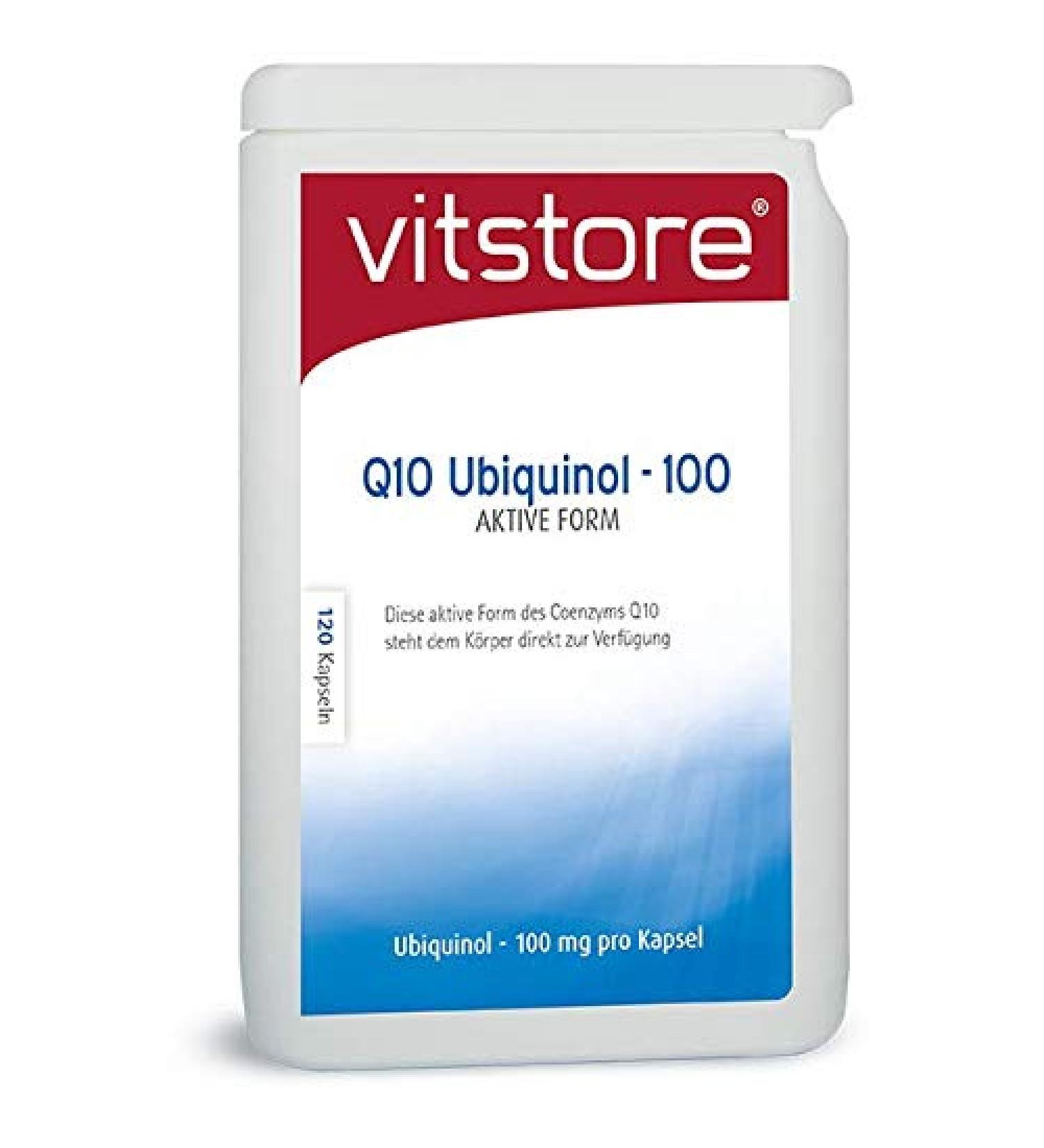 Buy Q10 Ubiquinol 100 mg - Active Form Coenzyme Q10 - 120 Capsules | Free International Shipping - Buy Online on GoSupps.com