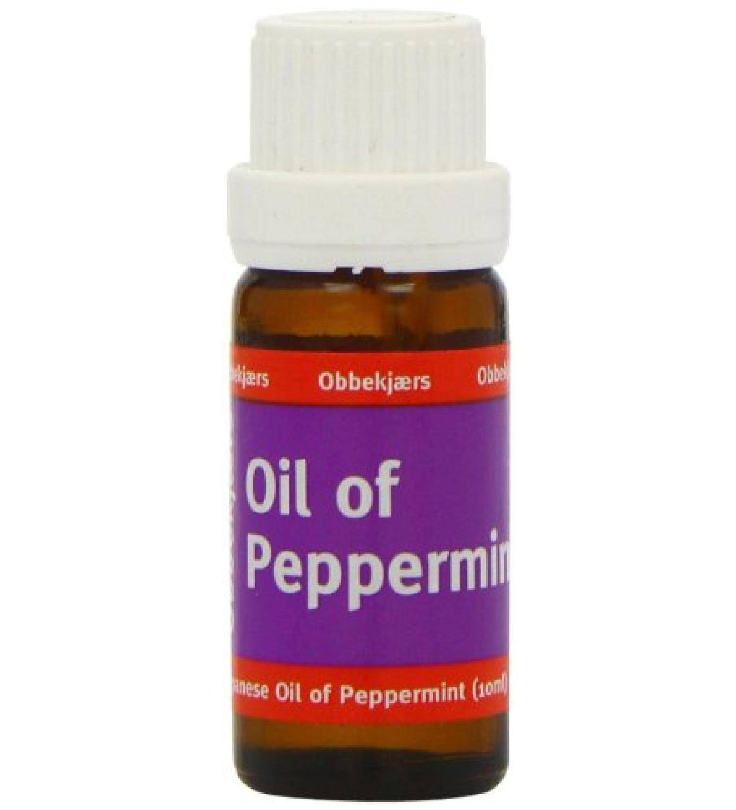Obbekjaers Japanese Peppermint Oil 10ml - Pure and Organic Essential Oil - Buy Online on GoSupps.com