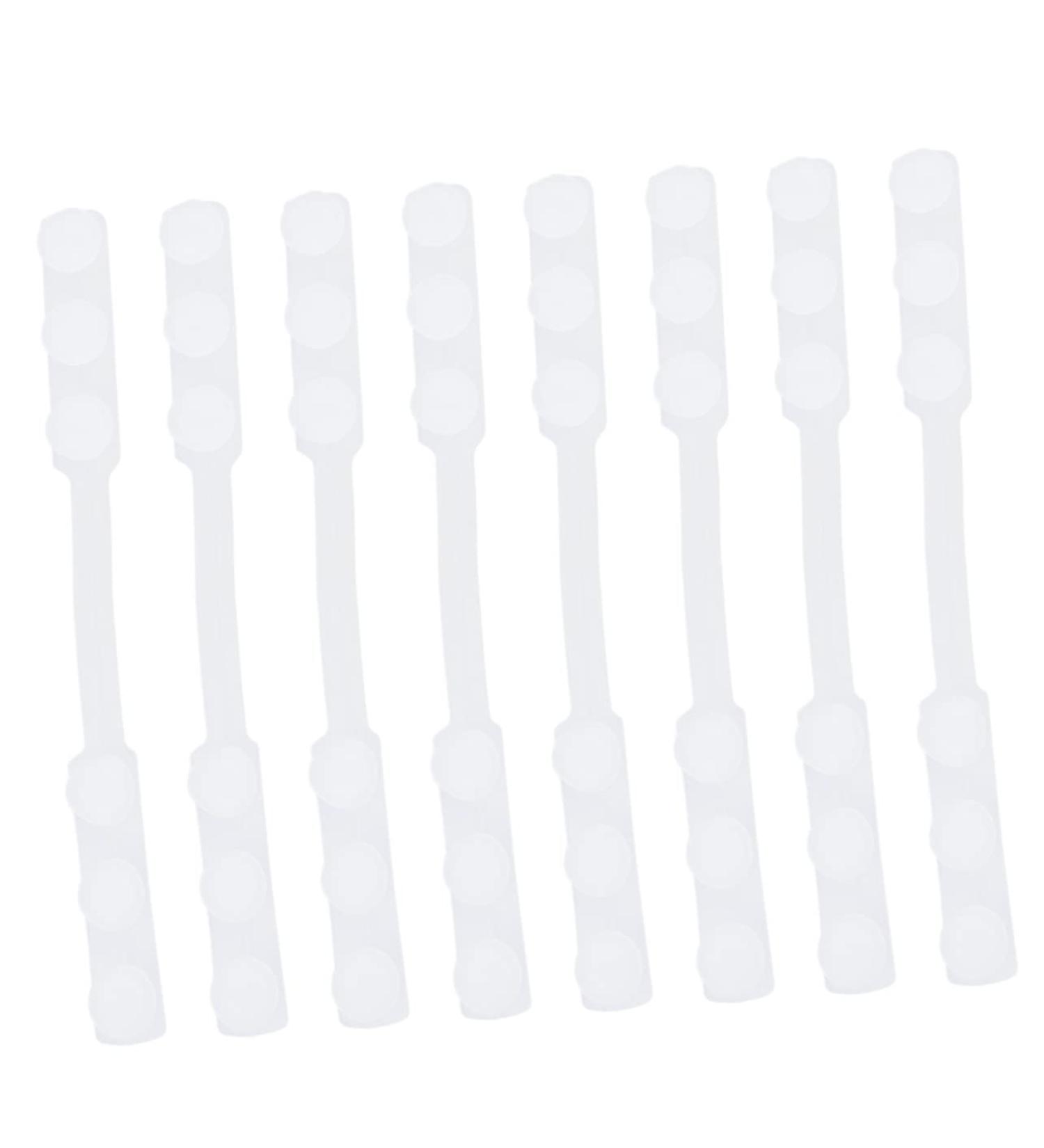 Clispeed 8ST Facial Protection & Hearing Protection Ear Belt Hook - Adjustable White Face Buckle Strap with Ear Grooves for Enhanced Comfort - Buy Online on GoSupps.com