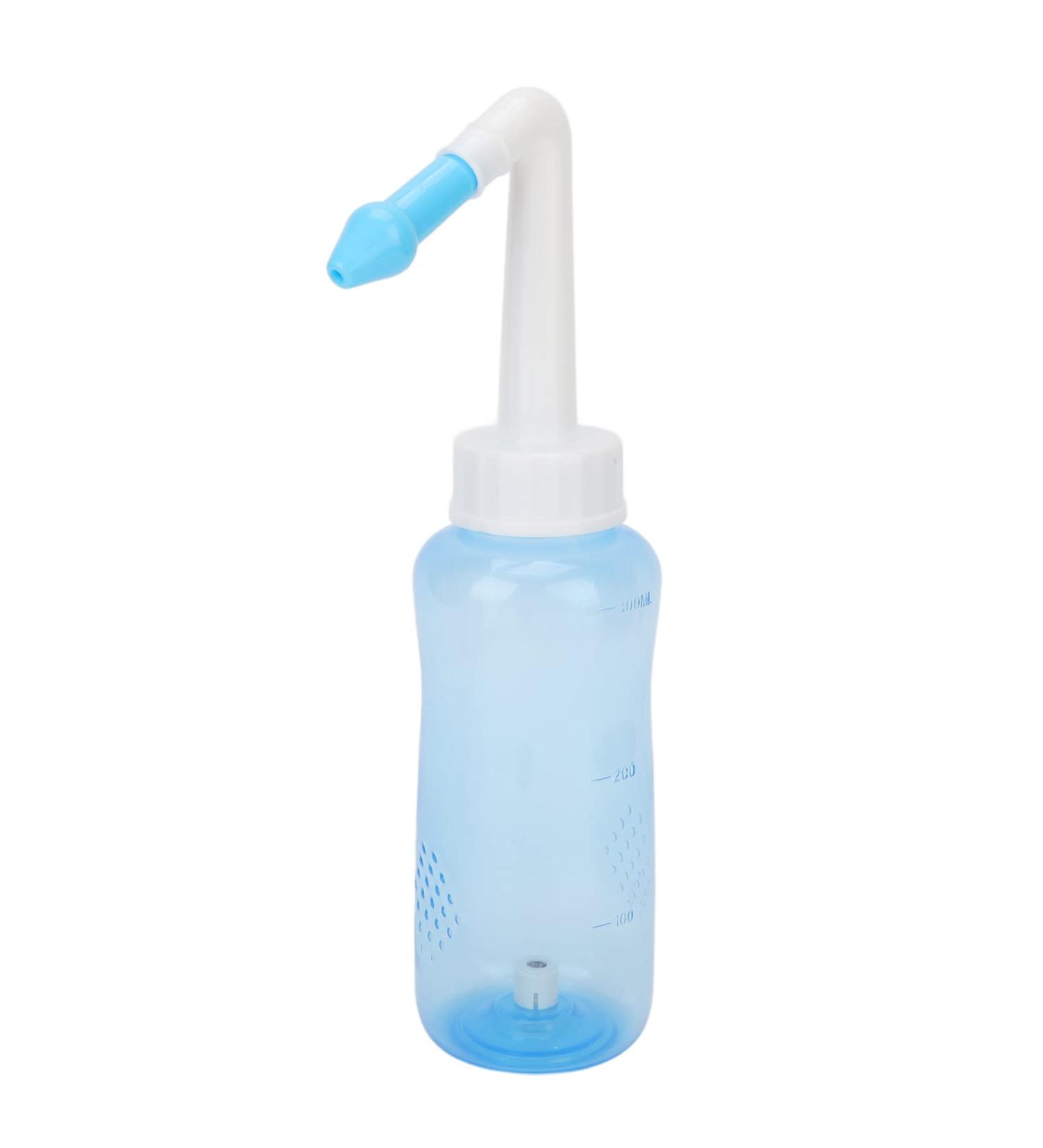 Nasal Irrigation Set - 300ml Sinus Rinse Bottle for Adults & Kids - Dust & Foreign Object Removal - Buy Online on GoSupps.com