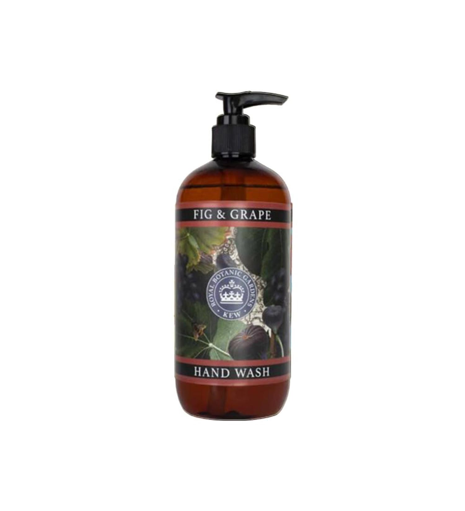 English Soap Company Kew Gardens Luxury Hand & Body Wash 500ml - Refreshing Aloe Vera & Vitamin E - Fig & Grape Scent - International Shipping Available - Buy Online on GoSupps.com