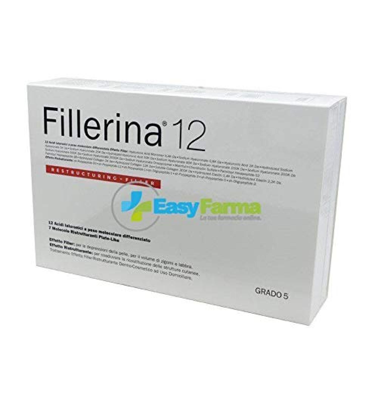 Laboratory New Labo Fillerina 12 RESTRUCTURINGFILLER treatment with filling effect and filling grade 5 2 x 30 ml