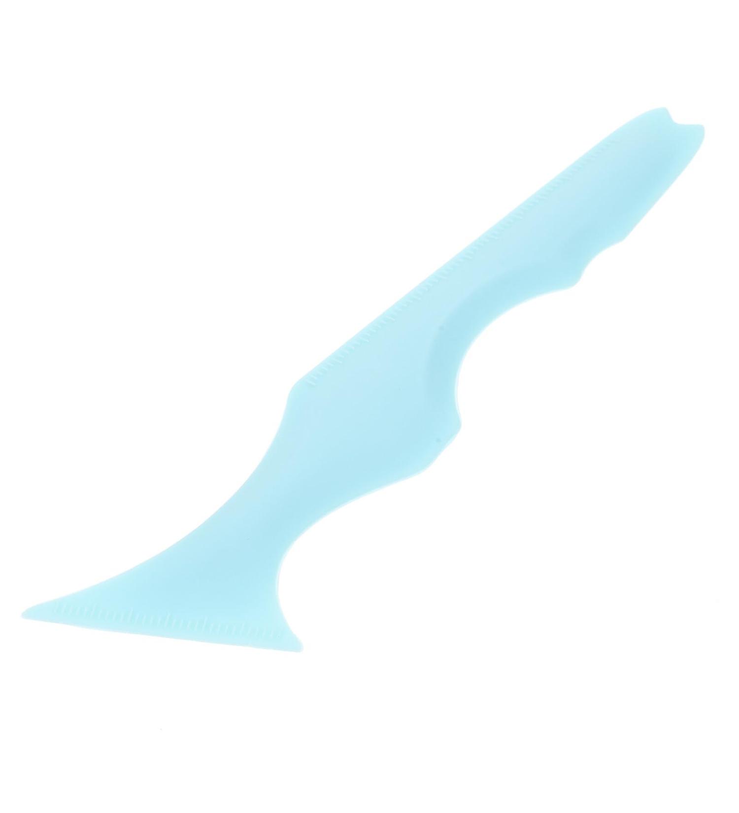 Didiseaon Eyeliner Stencils Silicone Winged Tip Eyeliner Eyebrow Eyelash Contour and Lip Line Aid Mascara Shield Blue - Buy Online on GoSupps.com