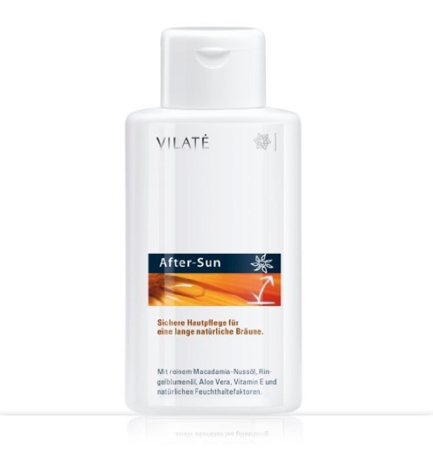 Vilate After-Sun Skin Protection - Cooling Aloe Vera Gel | 250 ml | Soothes & Regenerates Skin - Buy Online on GoSupps.com