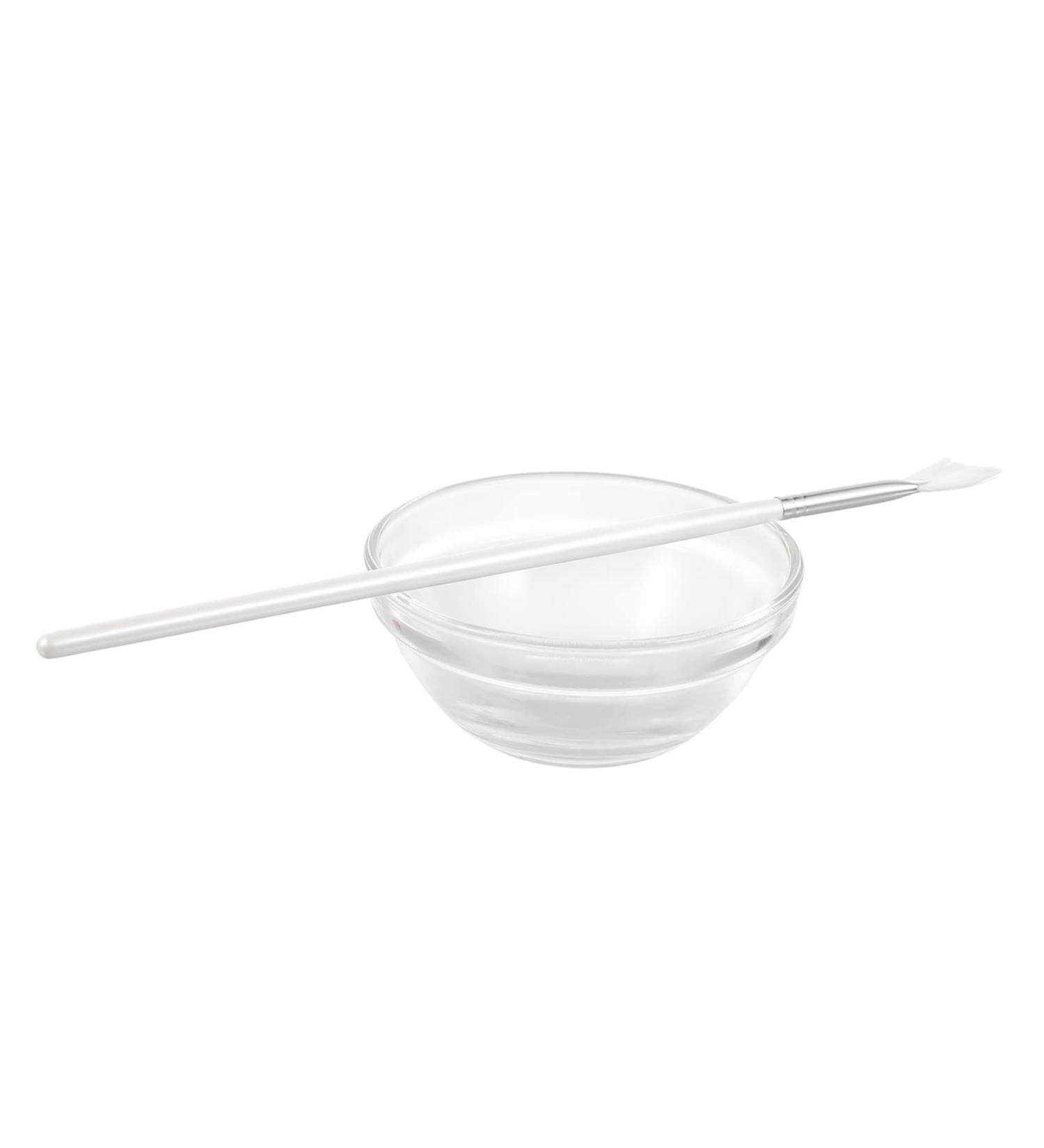 Healeved 1 Set Beauty Brush Facial Bowl DIY Bowl Applicator Mud Applicator Beauty Brush Mixing Bowl Skin Treatment Brush Sleeping Brush - Buy Online on GoSupps.com