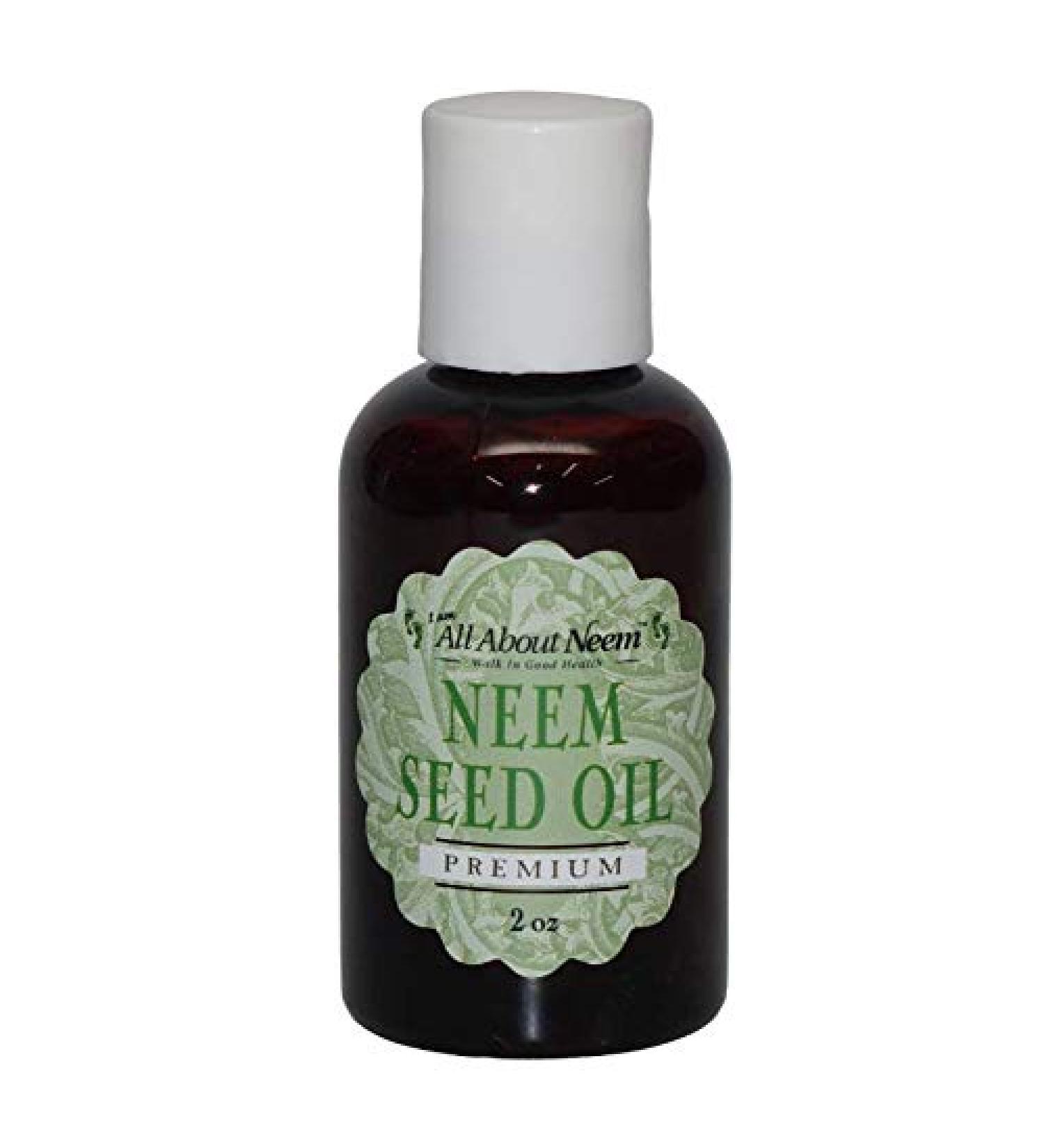 Neem Seed Oil - 2 oz Organic Wild Harvested & Cold Pressed