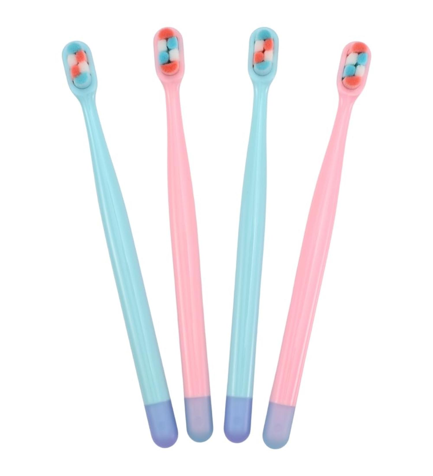 Buy Ergonomic Multi-Color Toothbrush | Ultra Sterile Bristles for Sensitive Teeth | International Shipping - Buy Online on GoSupps.com