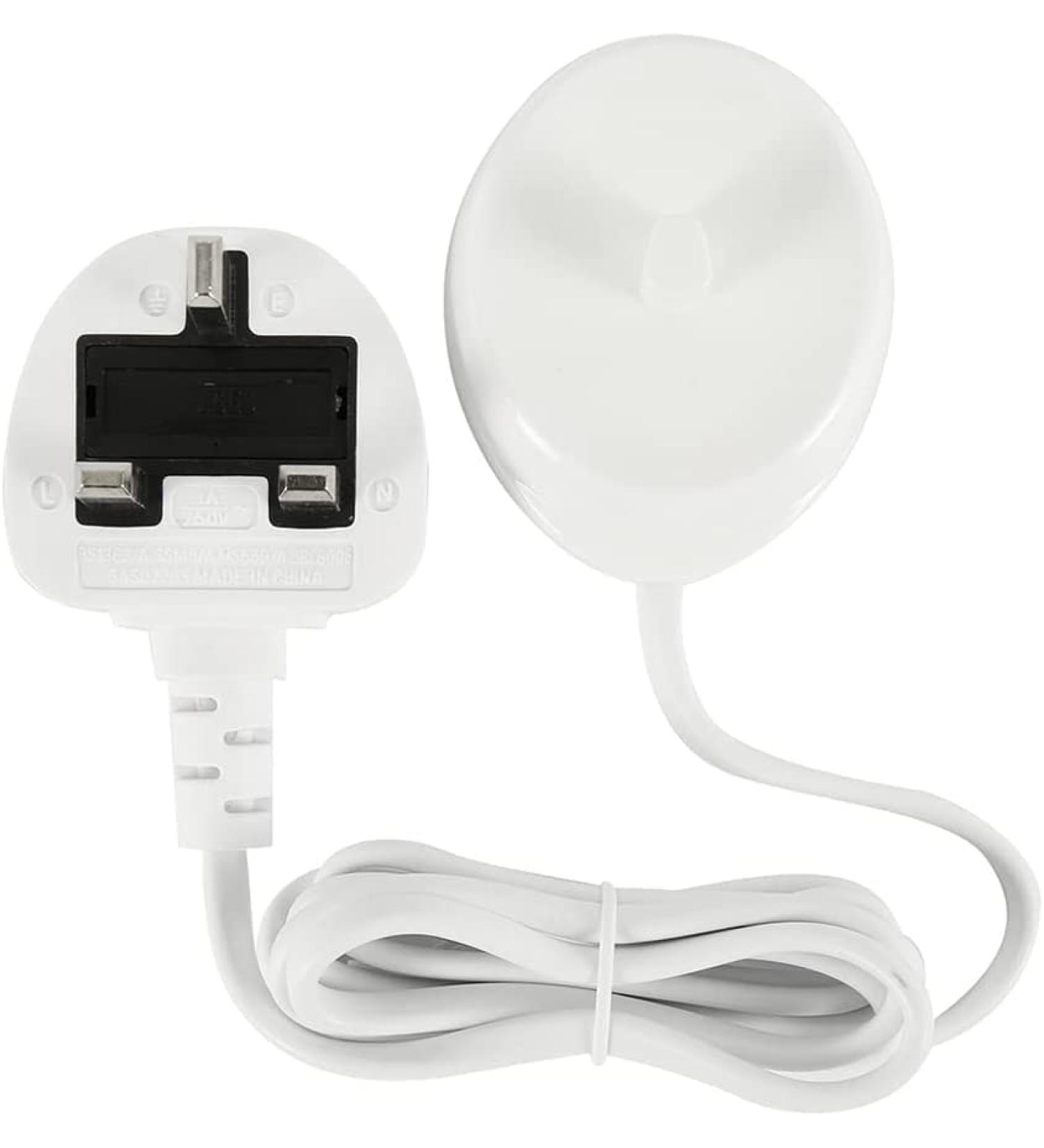 Electric Toothbrush Charger for Oral-b Type 3757 - UK 3 Pin Inductive Charging Base - Compatible with Braun - White - Buy Online on GoSupps.com