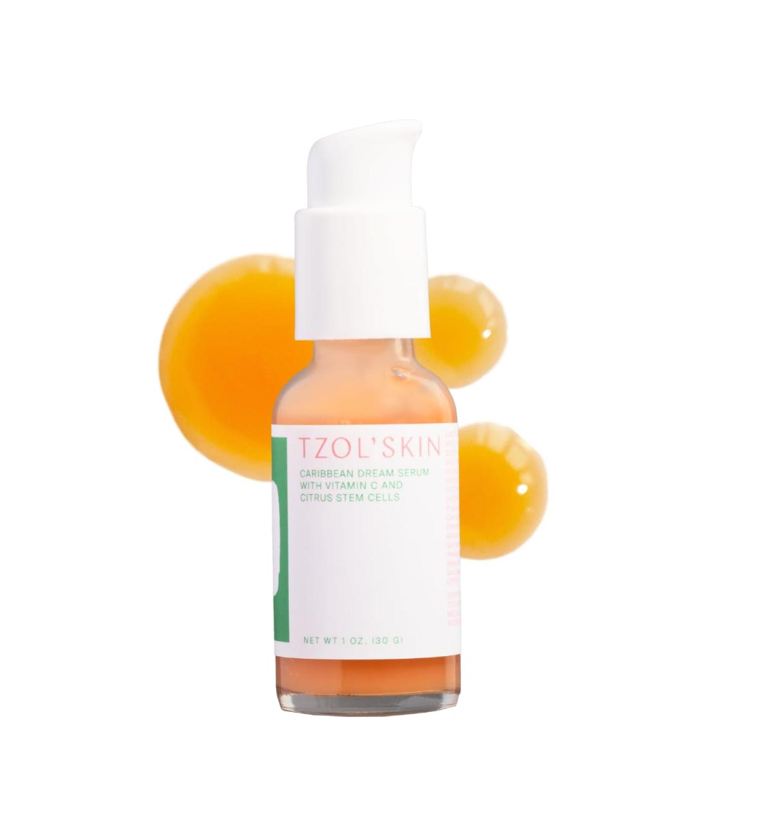 Buy TZOL SKIN Caribbean Dream Serum - CC Serum with Vitamin C & Hyaluronic Acid for Even Skin Tone Dark Spot Treatment - Vegan Cruelty-Free No Parabens or Sulfates - Hydrating Skincare - Buy Online on GoSupps.com