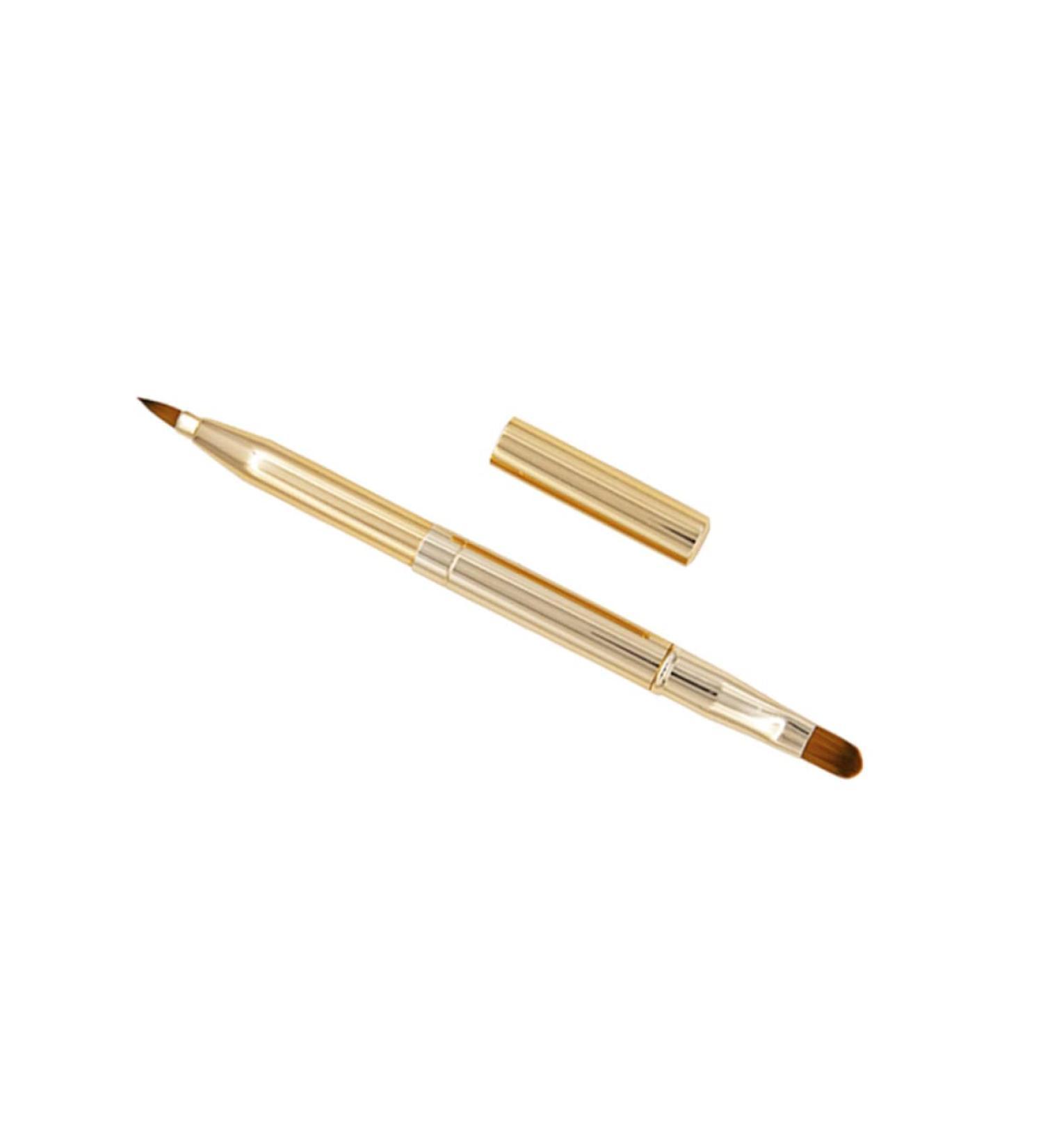 Ipetboom Double-ended Lip Brush Lip Gloss Lip Applicator Concealer Brush Makeup Brush Tool Dual End Lip Brush Cosmetic Kit Makeup Brushed Eyebrow Brush Printable - Buy Online on GoSupps.com