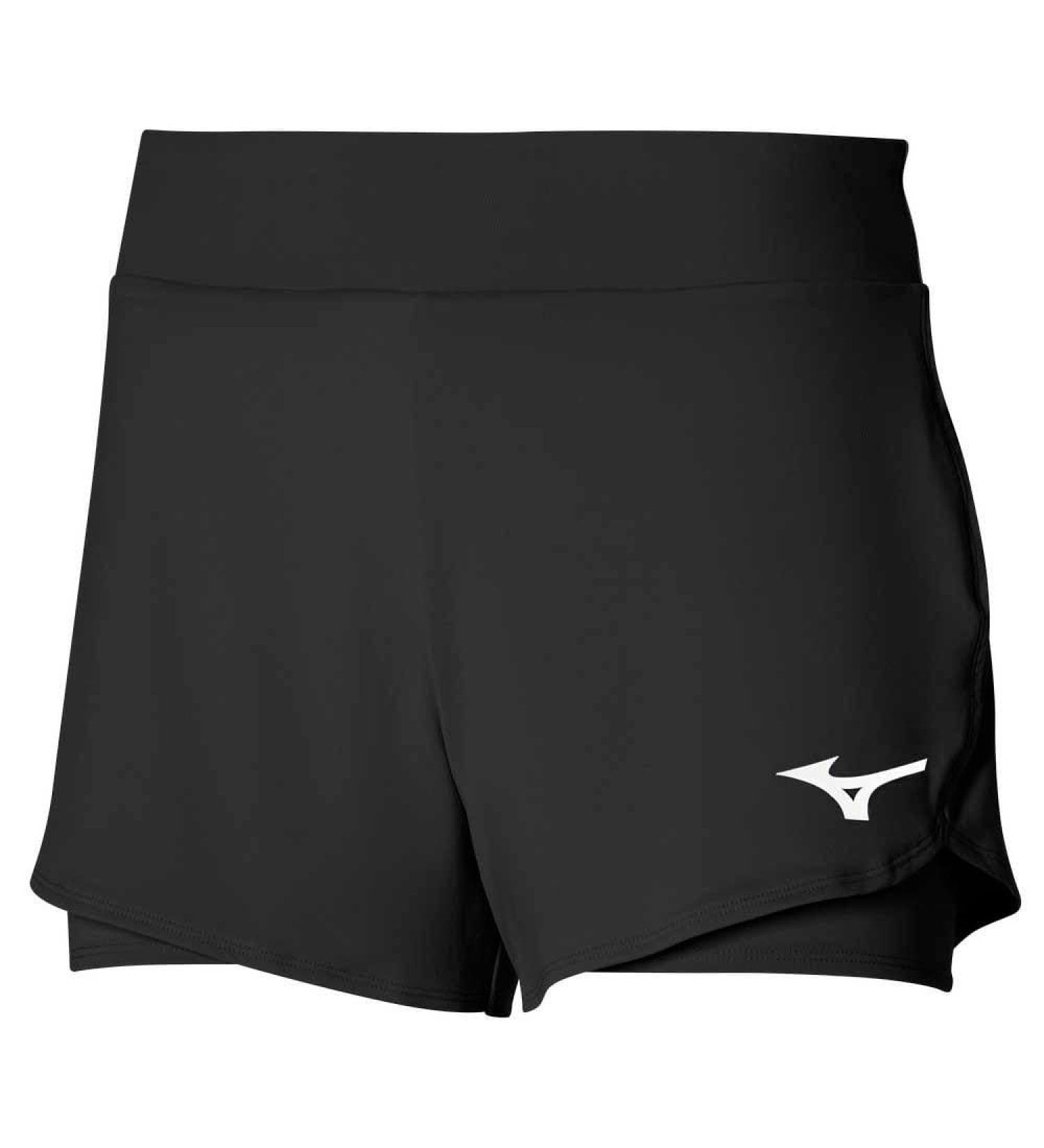Mizuno Women's Flex Tennis Shorts XS Black