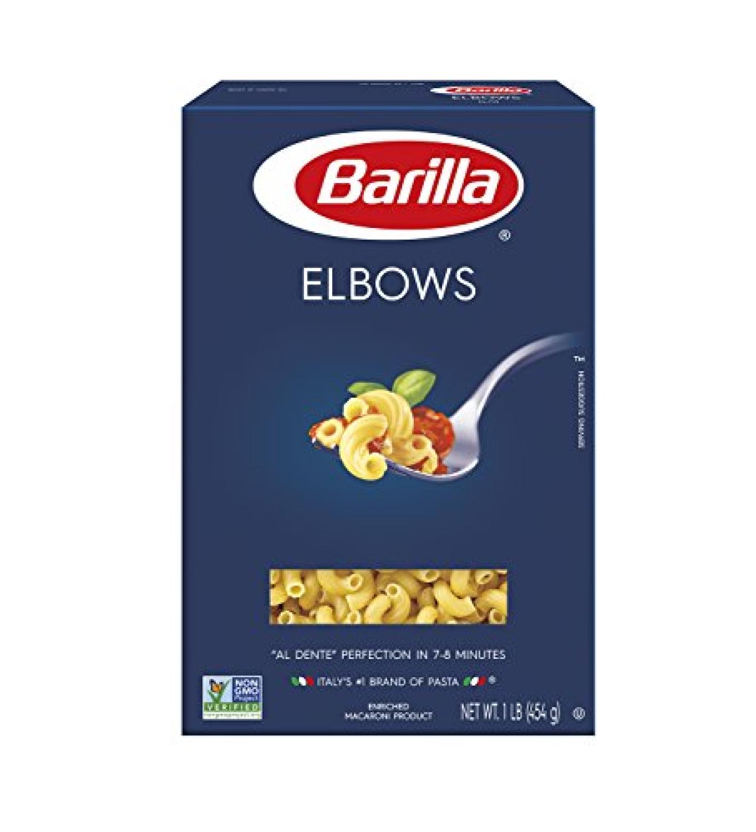 Barilla Elbow Pasta 16 oz (Pack of 6) - Authentic Italian Pasta Collection - Buy Online on GoSupps.com