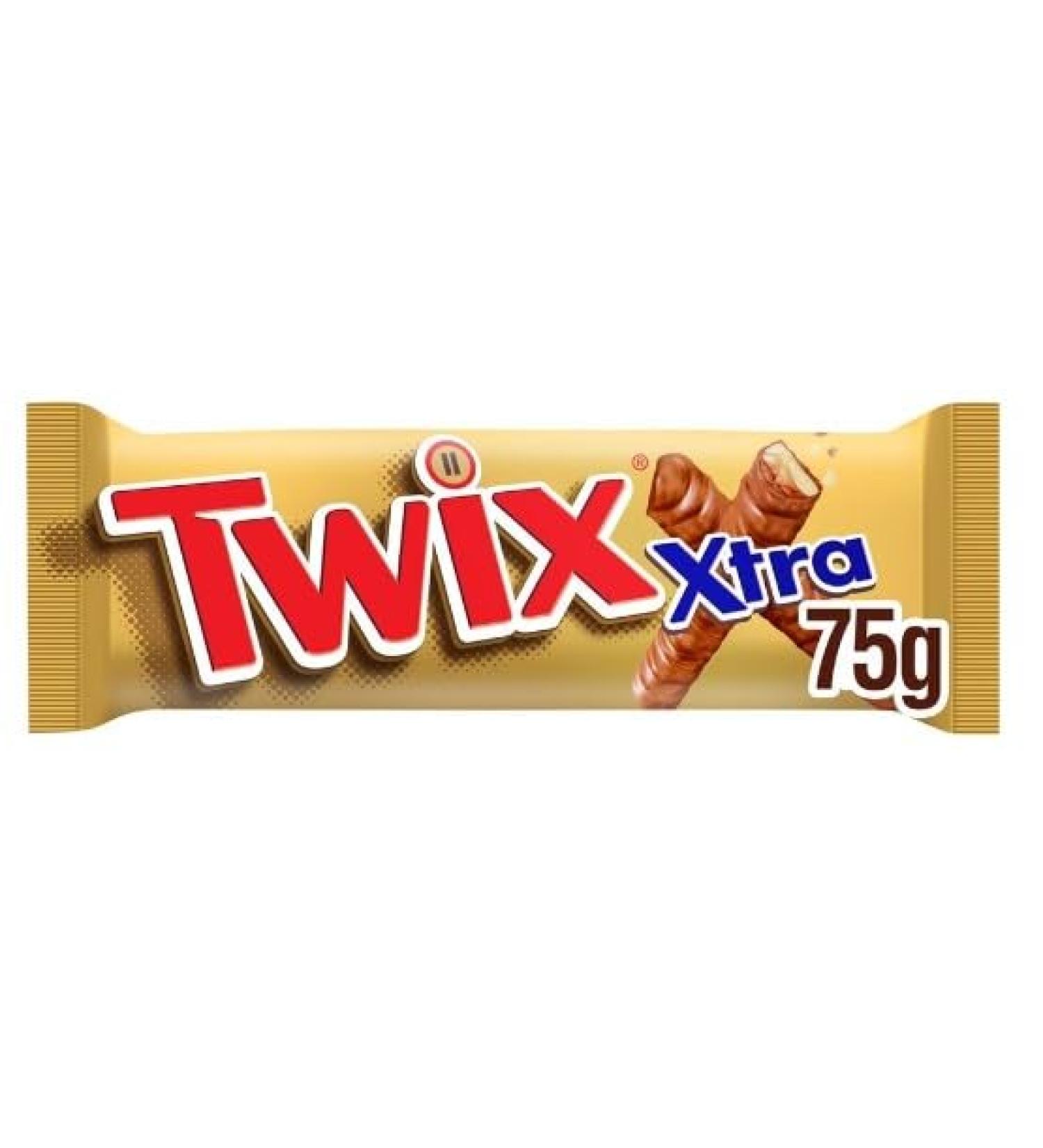 3 x Twix Kingsize Bar 75G Delicious Tasty And Twisty Treat Gift Hamper For Birthday Christmas Sold By Kidzbuzz