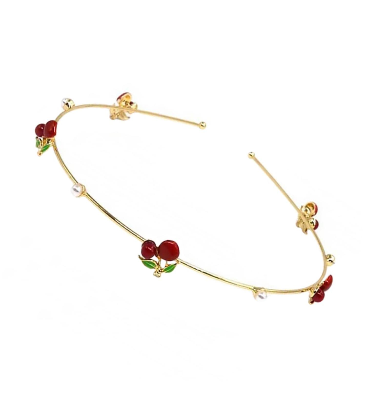 MAGICLULU Strawberry Headband Accessories Braided Hair Headbands Cupid Halloween Decor Head Band Hair Bands for Decorative Hairband Make up Miss Clothing Alloy (iron) - Buy Online on GoSupps.com