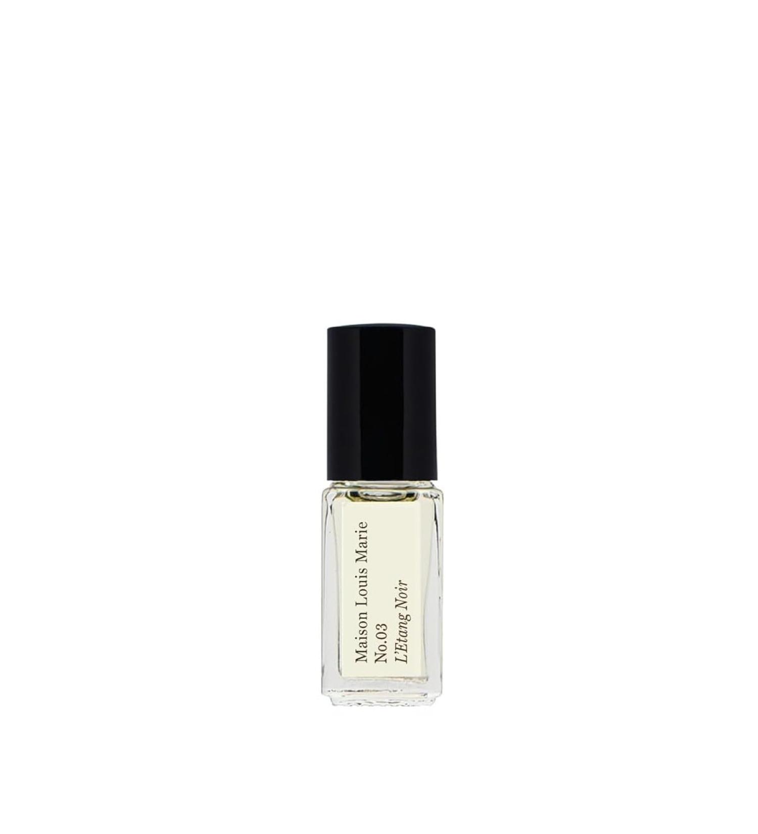 Maison Louis Marie - No.03 L'Etang Noir Roll-On Perfume Oil Sample | Luxury Clean Beauty + Non-Toxic Fragrance (0.1 fl oz | 3 ml) - Buy Online on GoSupps.com