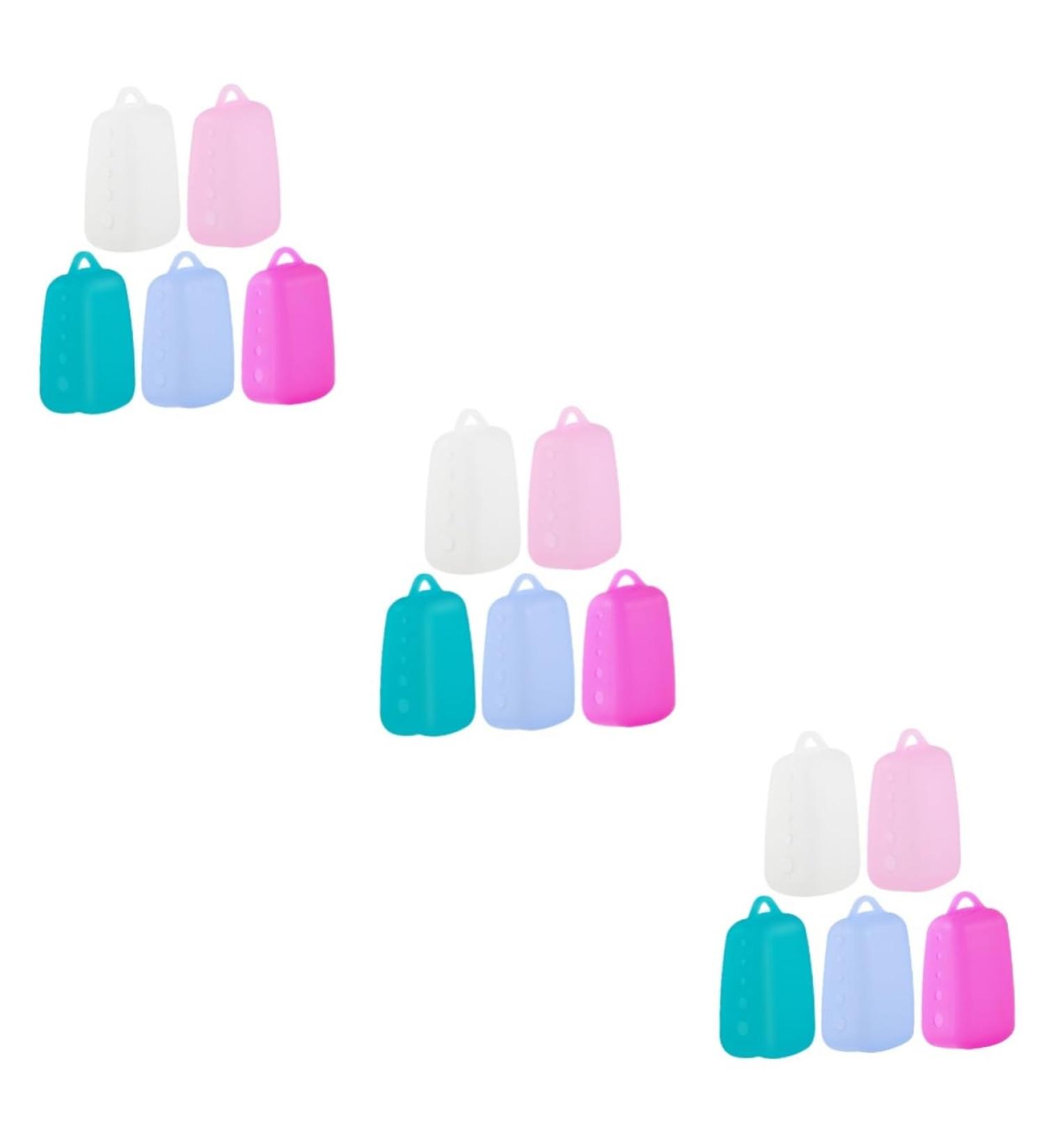 Zerodeko 15 Pcs Portable Toothbrush Head Covers - Travel Electric Toothbrush Caps - Assorted Colors for Electric & Manual Toothbrushes - Buy Online on GoSupps.com