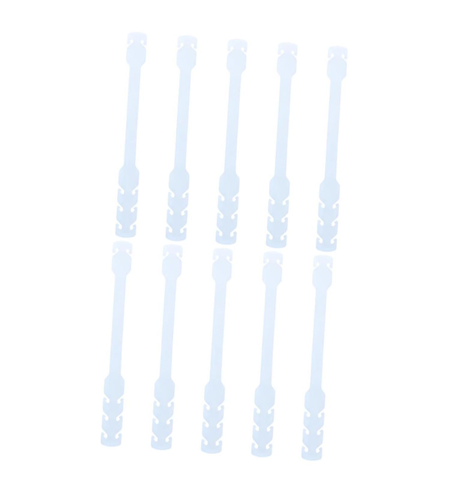 Buy Gatuida 10-Pc Adjustable Mask Strap Buckle Bracket | Ear Protection for Masks | Silicone Accessories - Buy Online on GoSupps.com