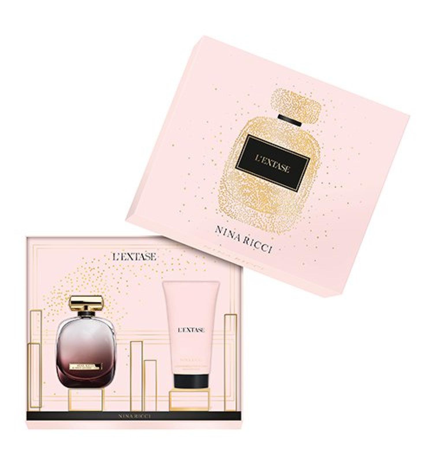 L'Extase by Nina Ricci Eau de Parfum Spray 50ml & Body Lotion 75ml
