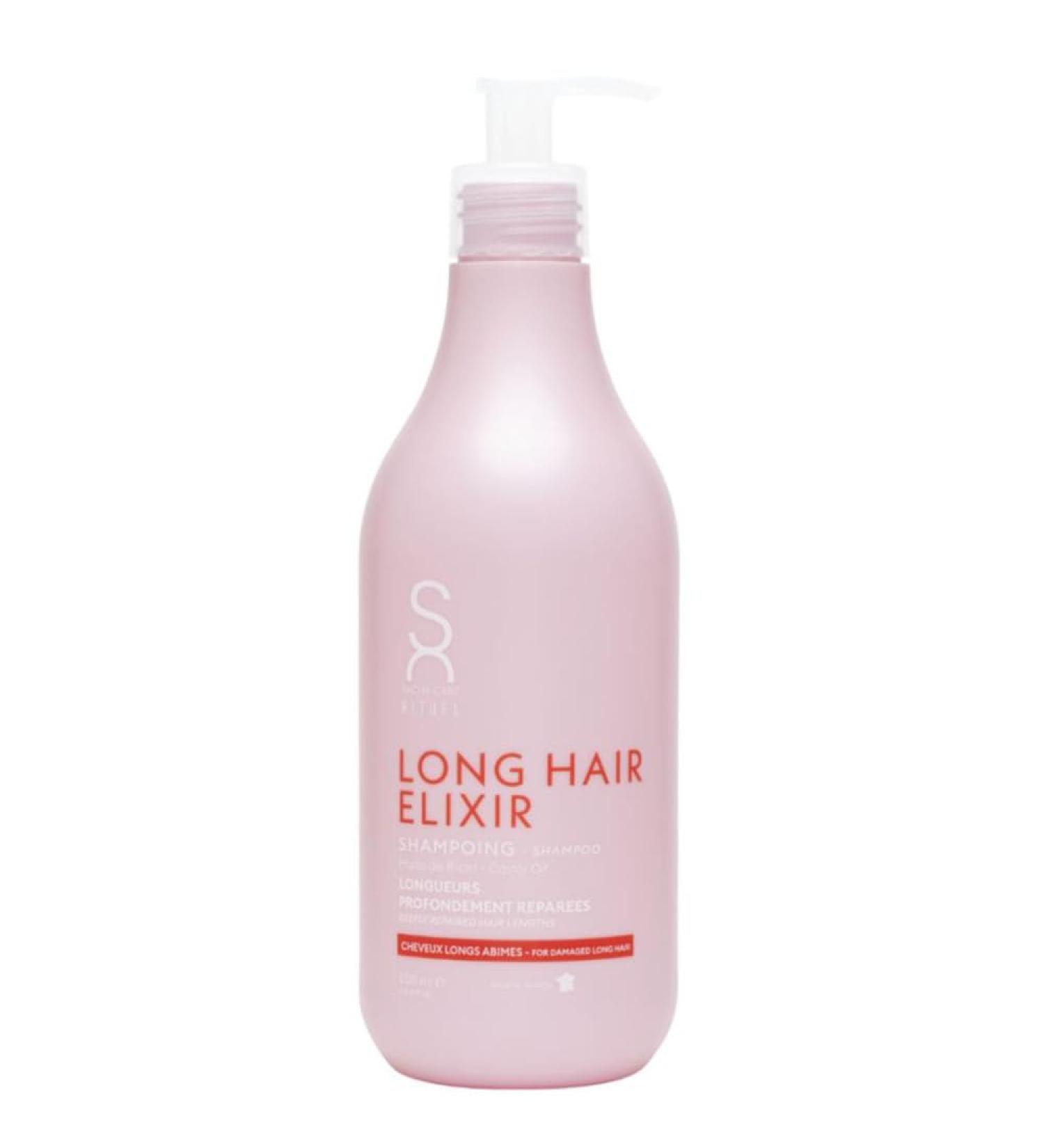 Sacha Care Rituel Long Hair Elixir Shampoo with Castor Oil for Shine Revitalized and Strong Hair Strengthening Shampoo for Healthy Hair 500ml