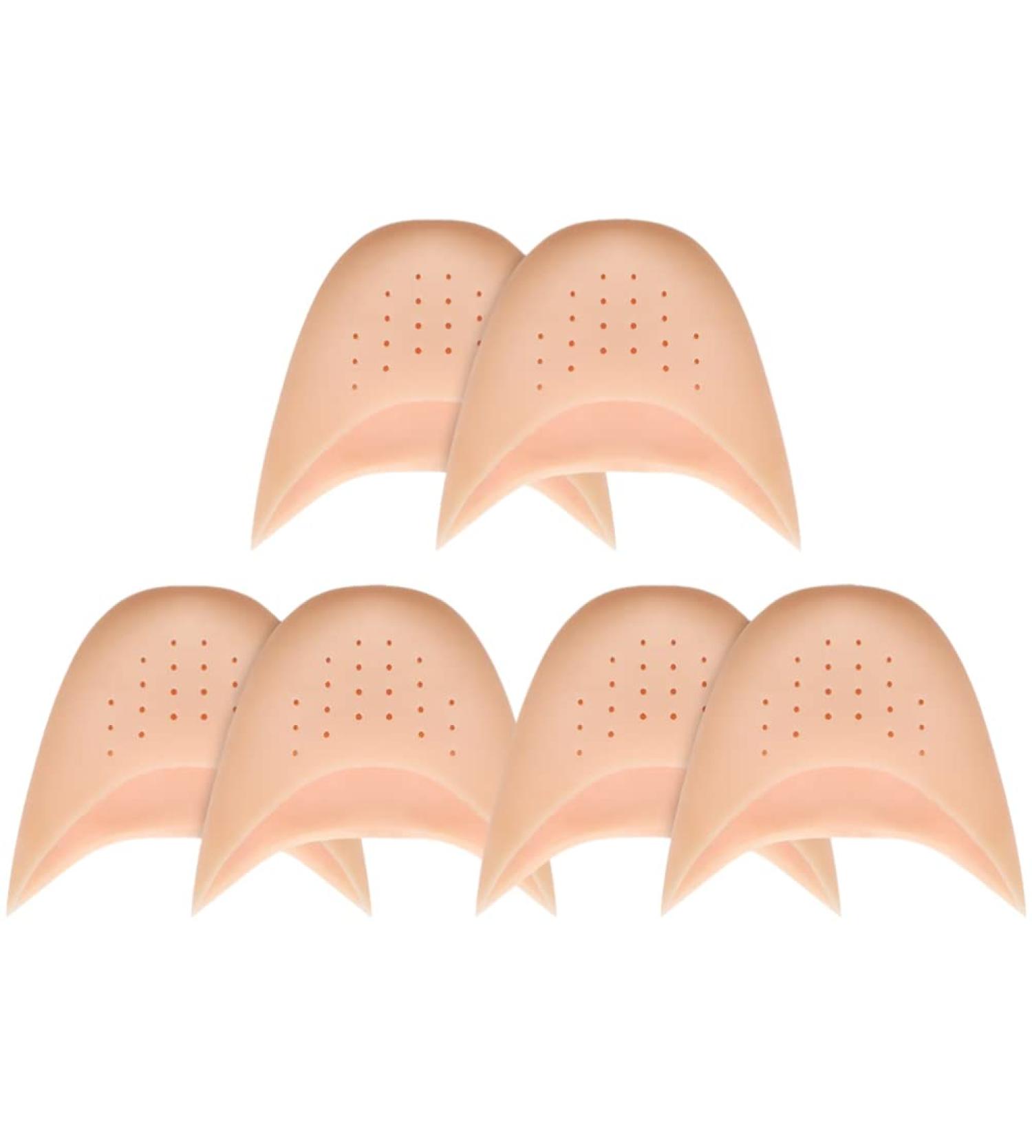 Healeved Pointe Shoes 6Pcs Toe Filler Inserts | Heel Grip Liner | Reusable Toe Plug Pads | Shoe Fit Improver | Blister Protection - Buy Online on GoSupps.com