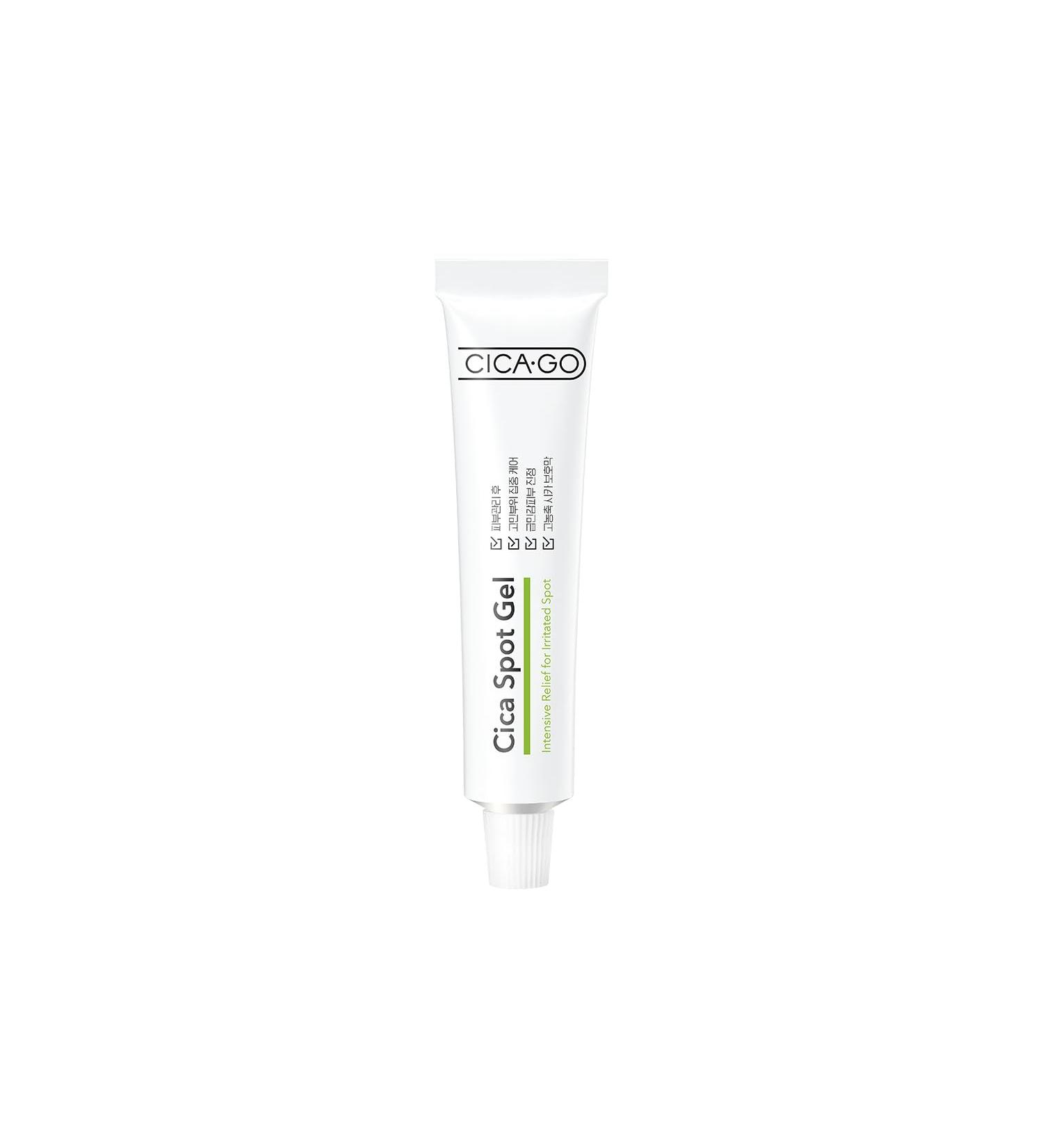 ISOI CICAGO Cica Spot Gel 25g | Calming & Soothing Gel for Sensitive Skin | Instant Relief for Irritation | Korean Skincare - Shop Internationally - Buy Online on GoSupps.com