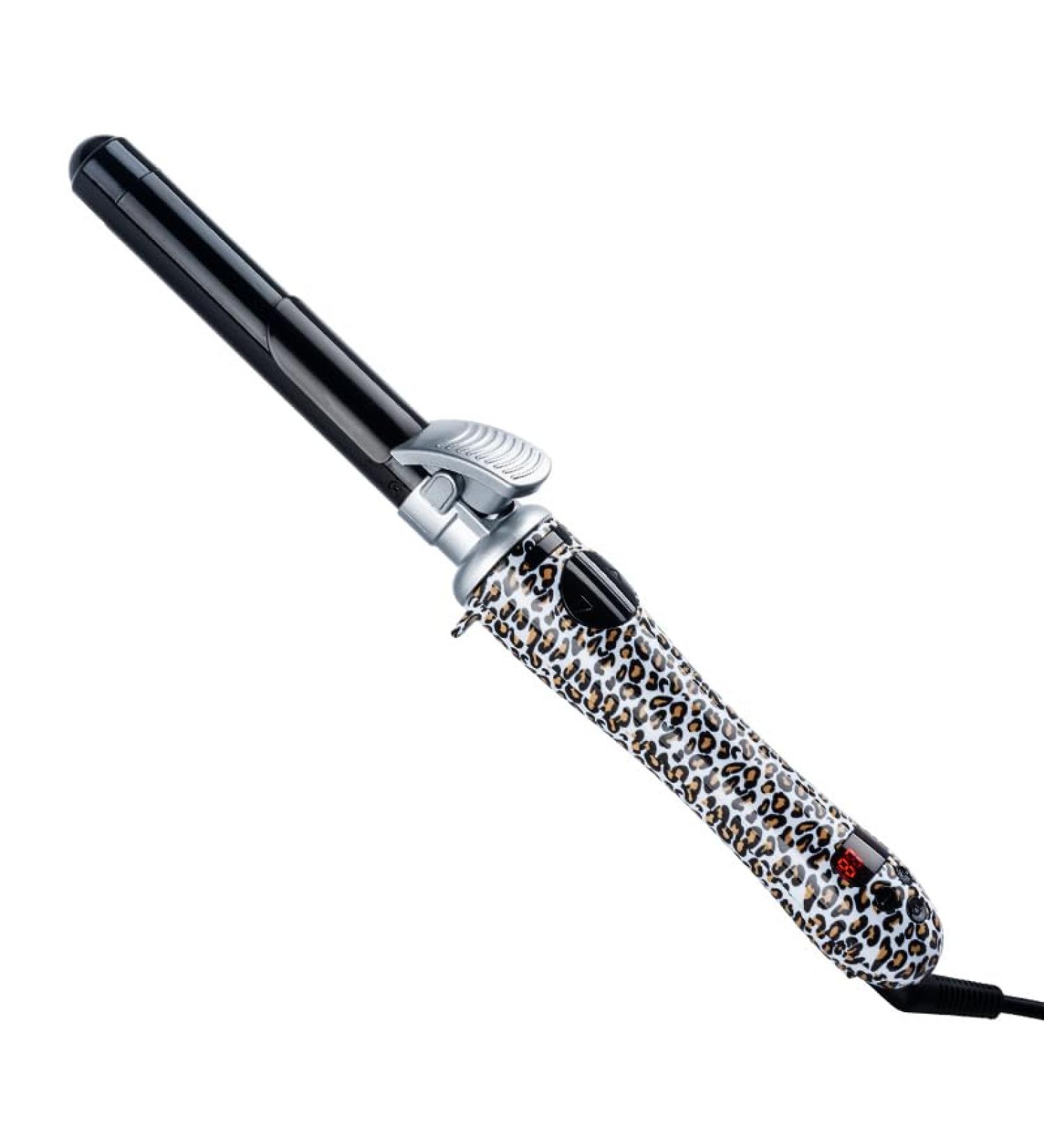 Dual-Purpose Electric Curling Stick - 1 Inch | Straight & Curly Hair Tool for Home Office & Travel - Available in Leopard Print & More - Buy Online on GoSupps.com
