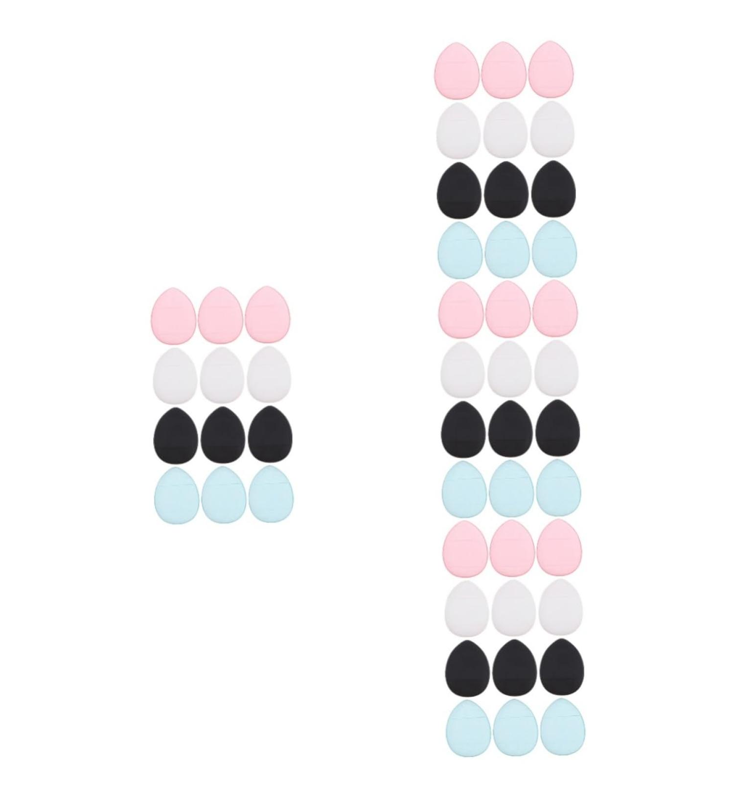 FRCOLOR 48 Pcs Silicone Makeup Sponge Set - Non-Latex Body & Powder Puffs for Flawless Beauty Application | International Shipping Available - Buy Online on GoSupps.com