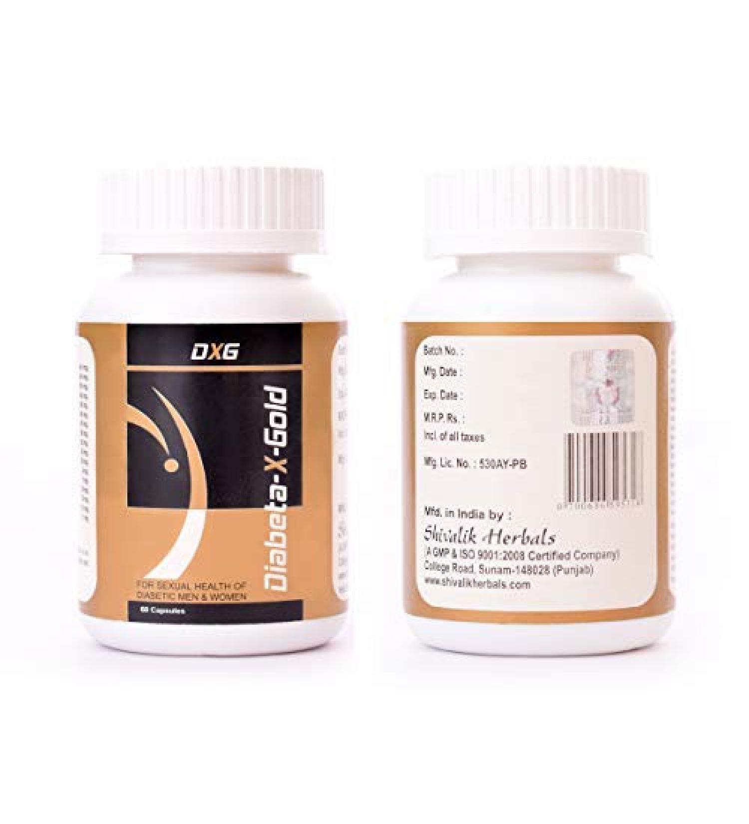 Shivalik Herbals Diabeta_X_Gold for Diabetic Sexual Male & Female - Buy Online on GoSupps.com