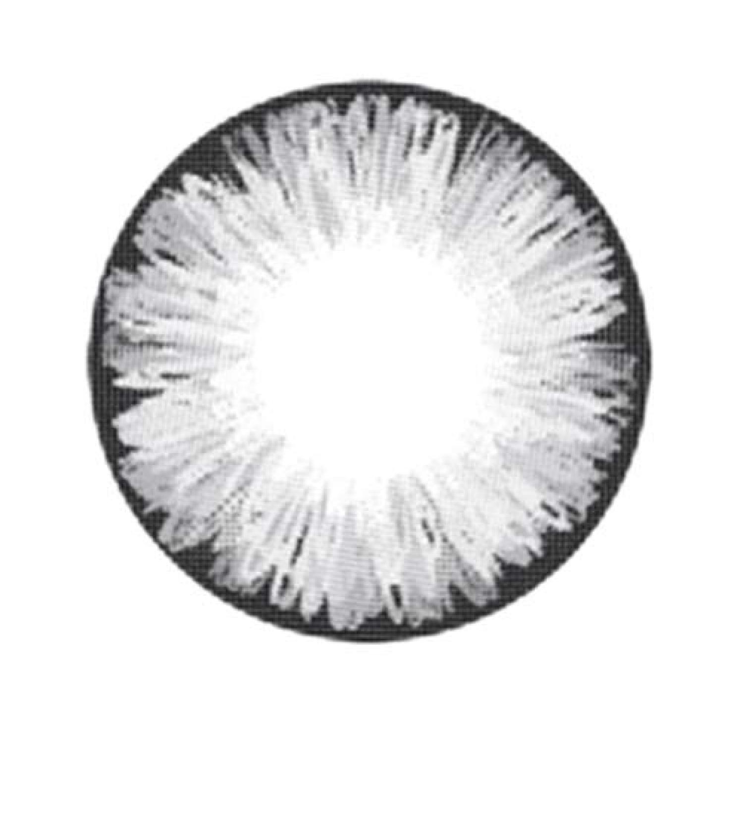 Buy Matlens EOS Gray Colored Contact Lenses | 2.75D Circle Lenses with Care Kit | International Shipping - Buy Online on GoSupps.com