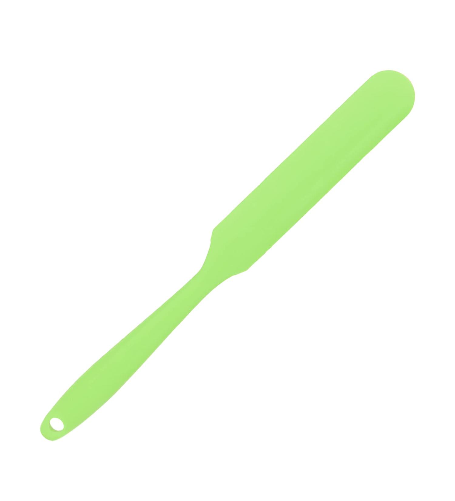 Ergonomic Green Wax Applicator & Spatula - Reusable Silicone Scraper for Home & Salon Waxing - Buy Online on GoSupps.com