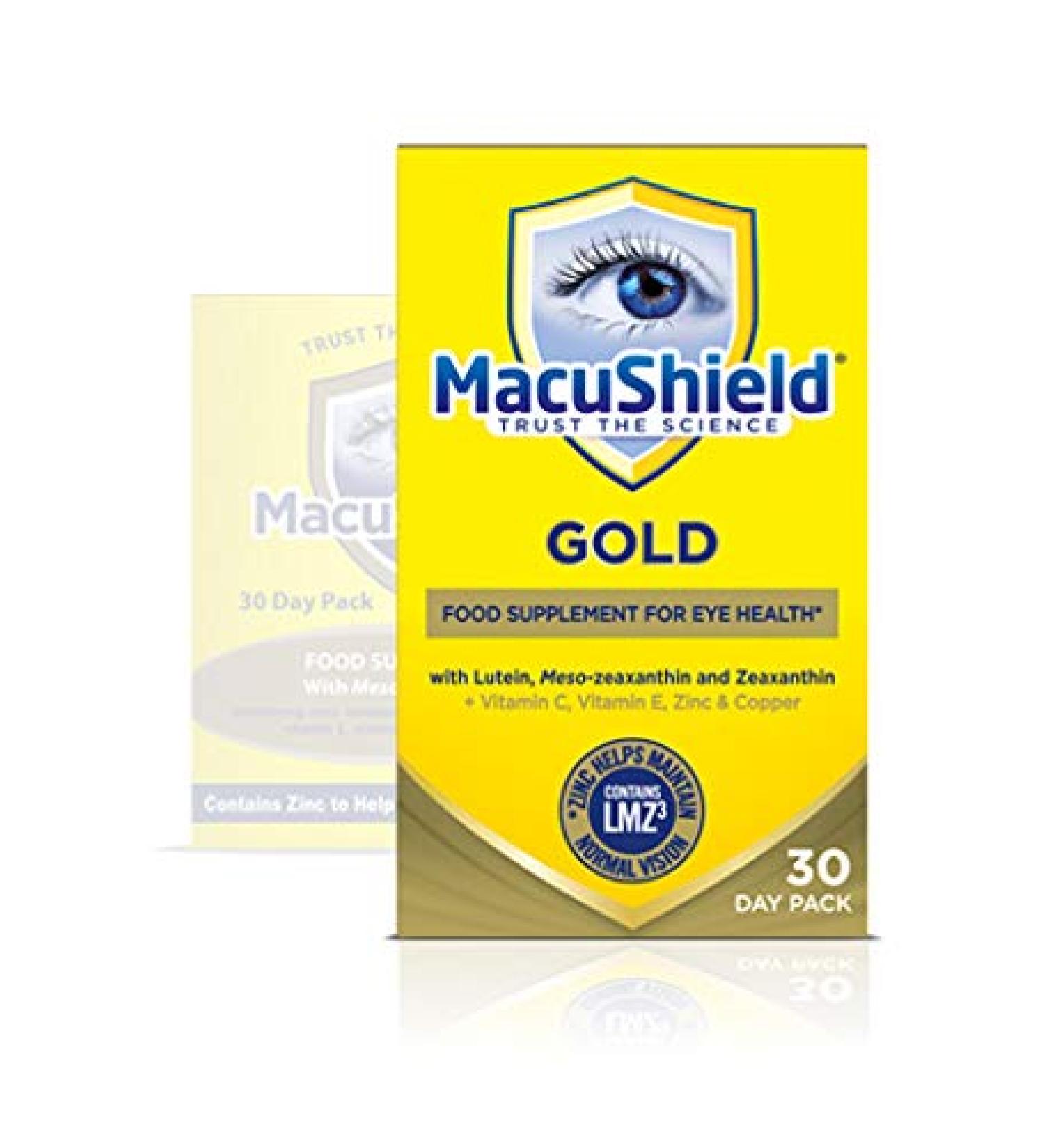 Macushield Gold Twin Pack - Food Supplement for Eye Health