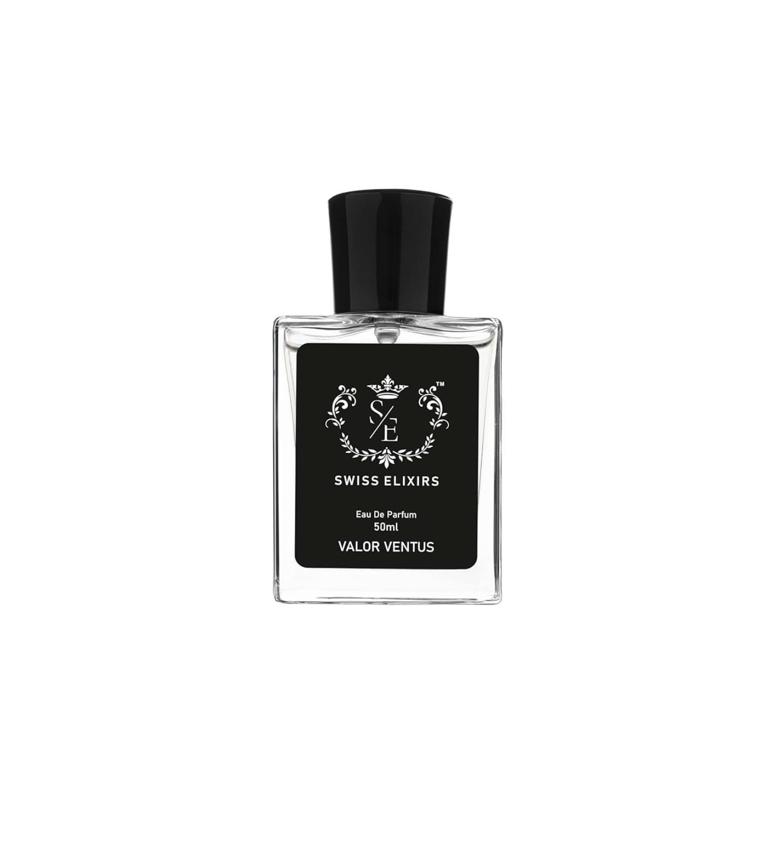 S.wiss E.lixirs V.alor Ventus |Eau de Parfum for Men| Woody |Masculine |Smoky |Leather | Long lasting Perfume For Men - Buy Online on GoSupps.com