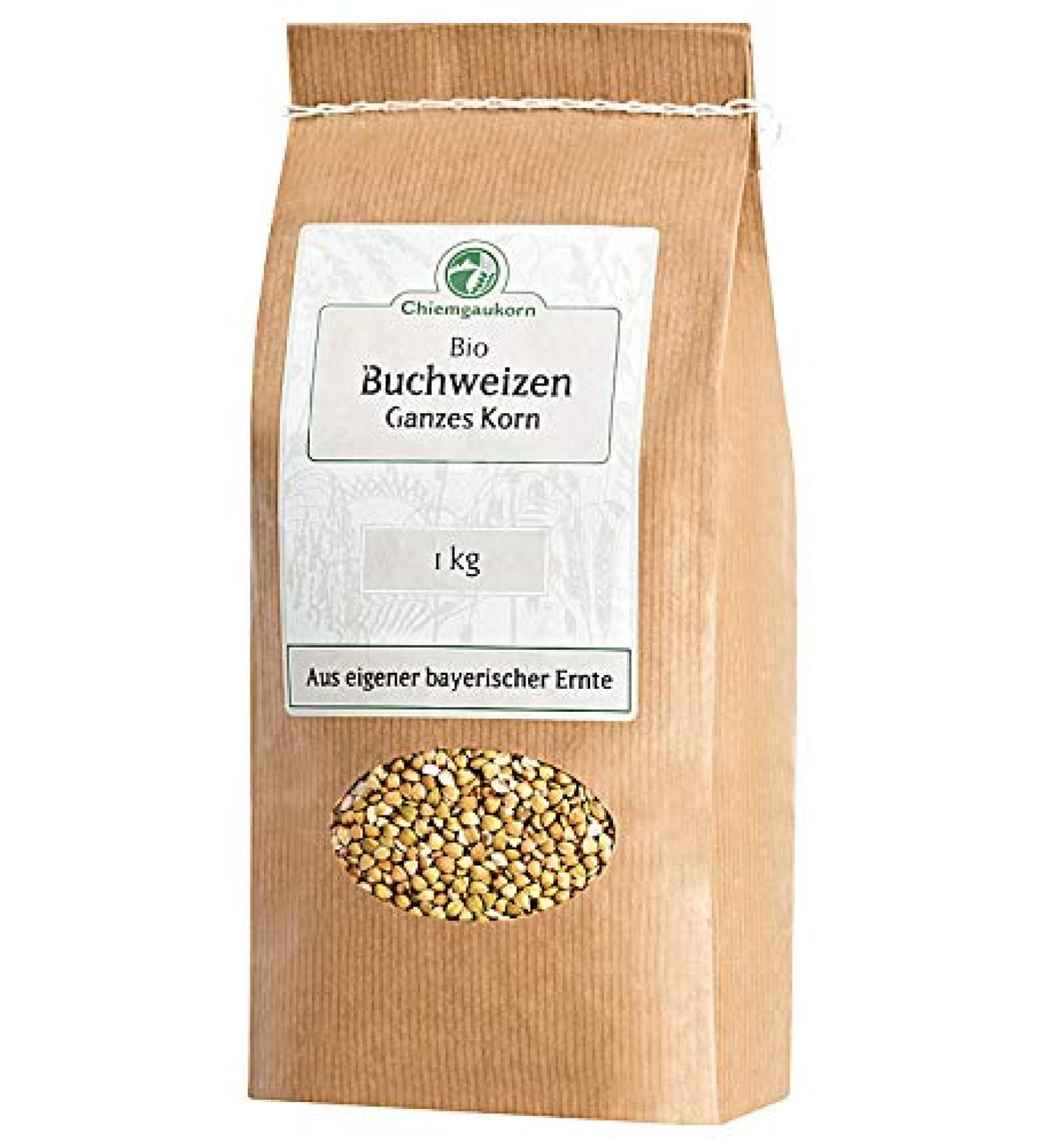 Chiemgaukorn Organic Buckwheat Whole Grain 1 kg