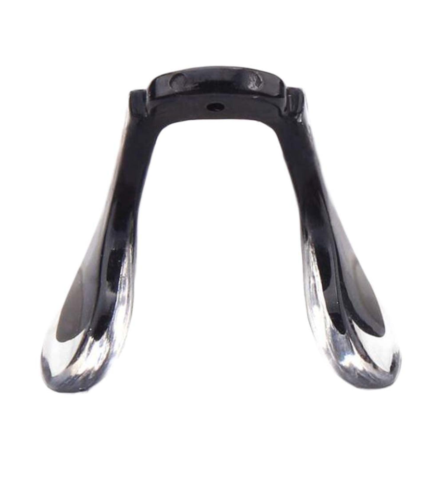 Replacement Nasal Cushion Holder - Metal Nose Bridge 2 Pieces Black Silicone for Glasses | U-F  - Buy Online on GoSupps.com