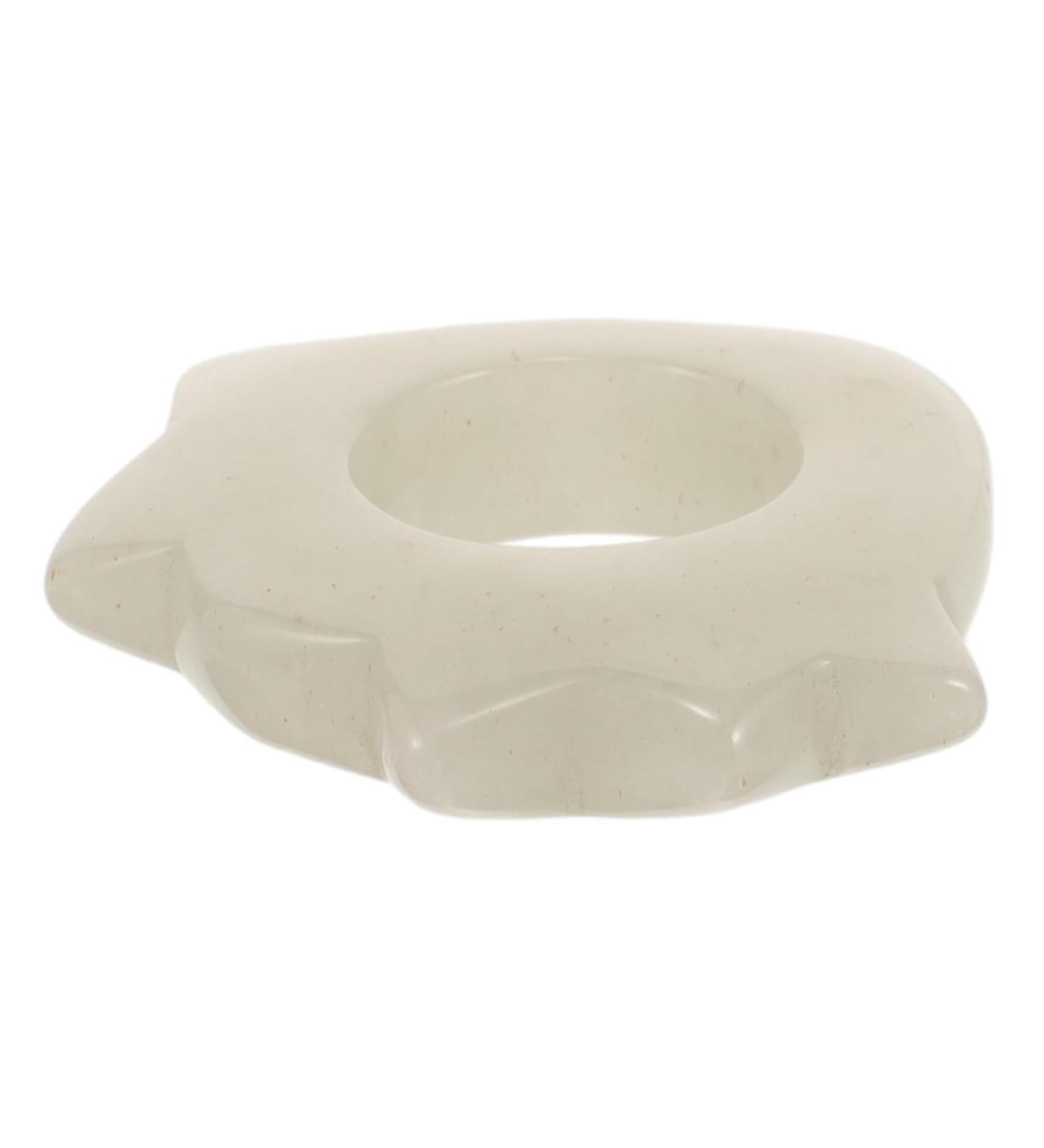 PLAFOPE Jade Scraping Instrument Gua Sha Stone The Tools Face Tool Skincare Essentials Massager Thumb - Buy Online on GoSupps.com