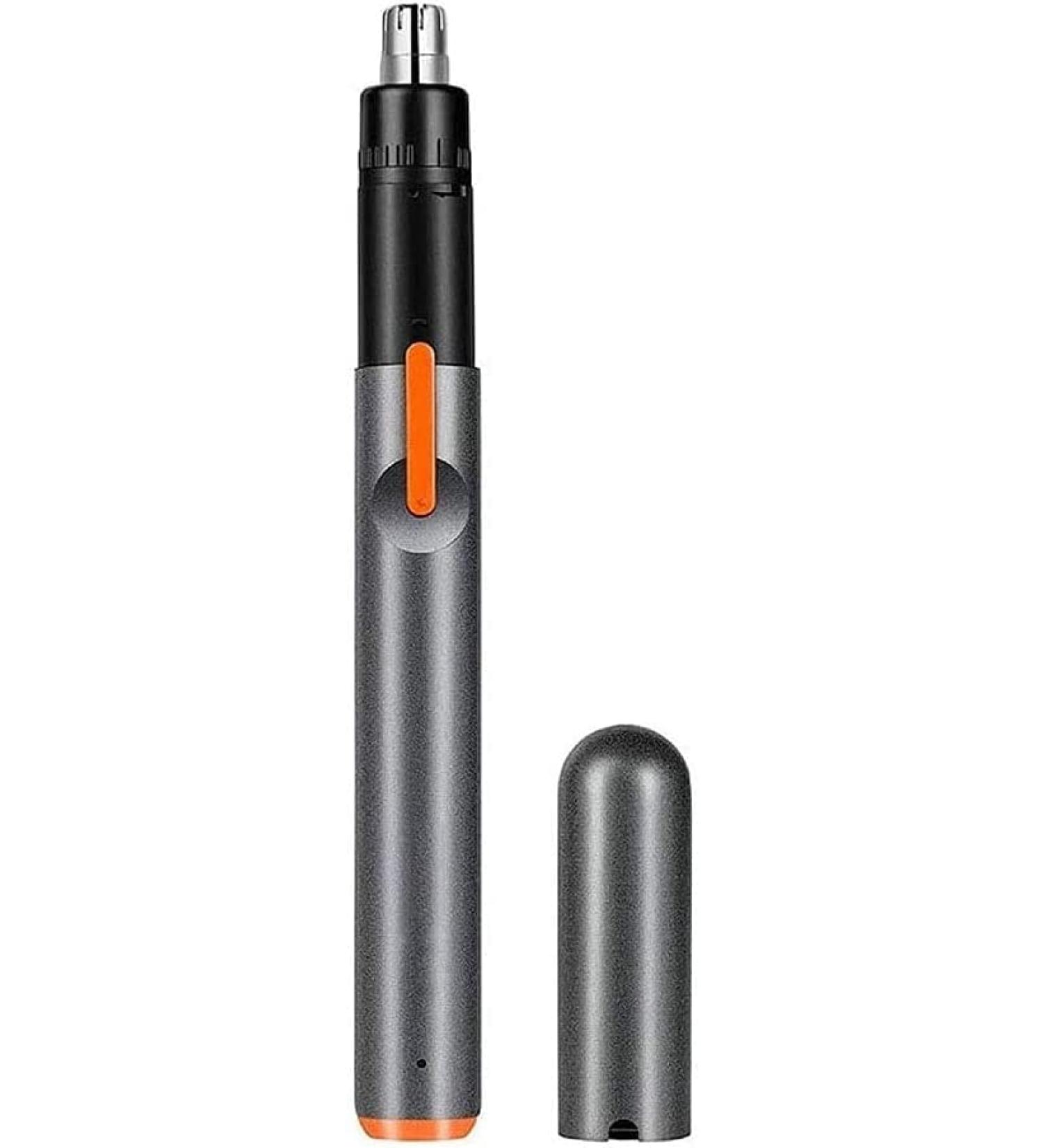 Mini Ear Nose Hair Trimmer - Portable USB Rechargeable Trimmer for Men & Women | Stylish Black Design - Buy Online on GoSupps.com