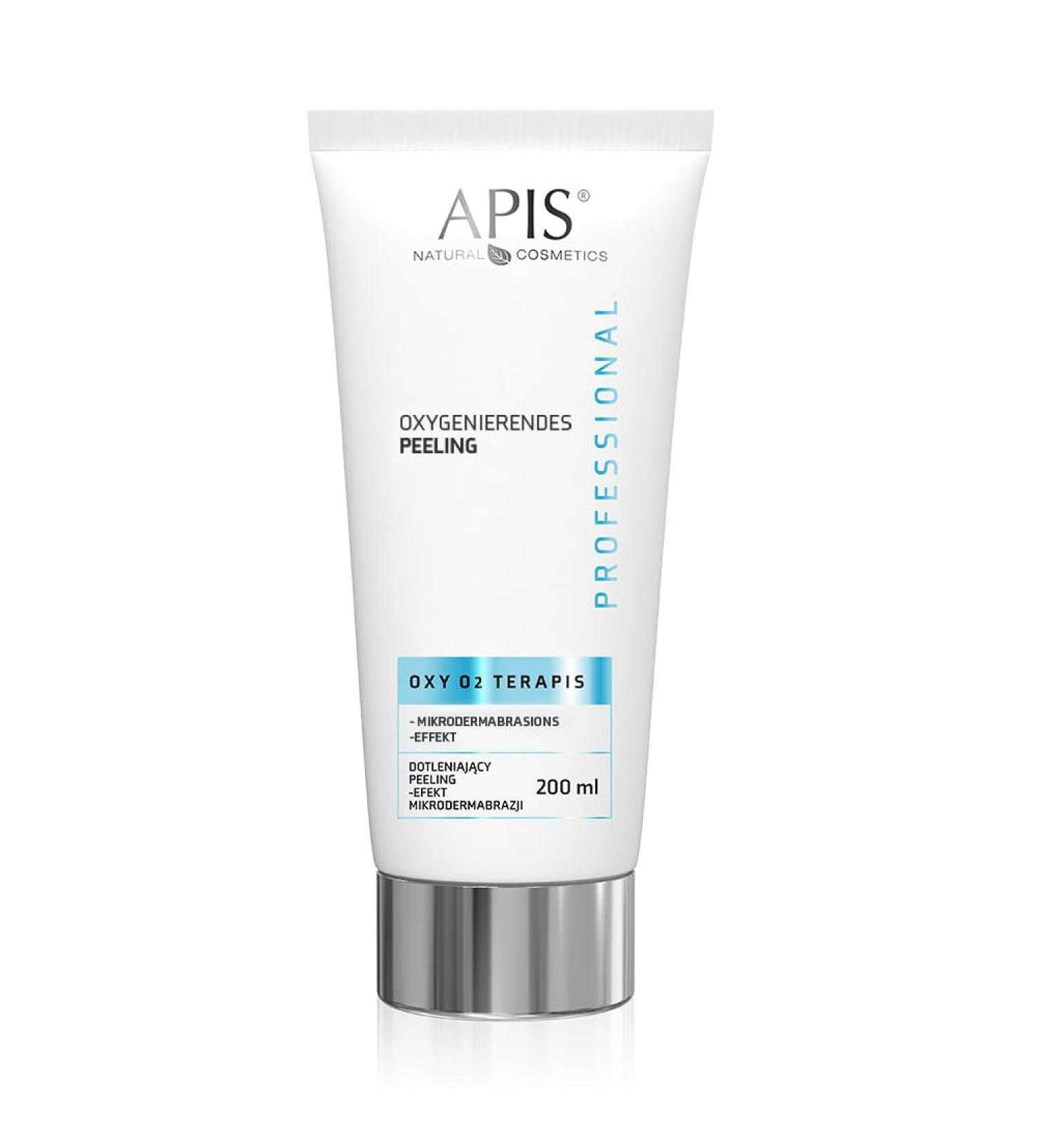 Apis Professional Oxy O2 Therapies Oxygenating Scrub with Microdermabrasion Effect 100 ml