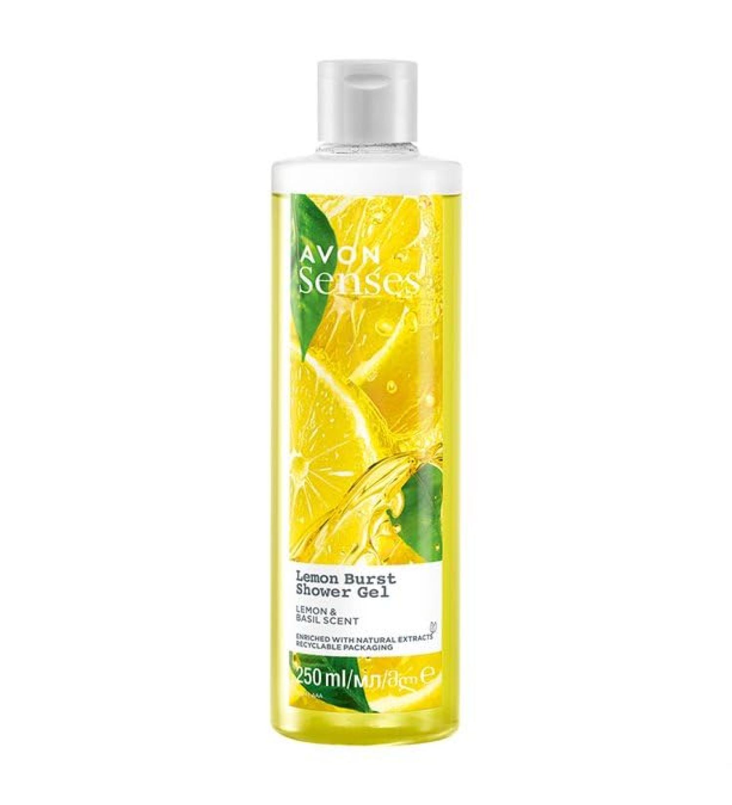 Avon Avon Senses Gel douche Lemon Burst 250 ml