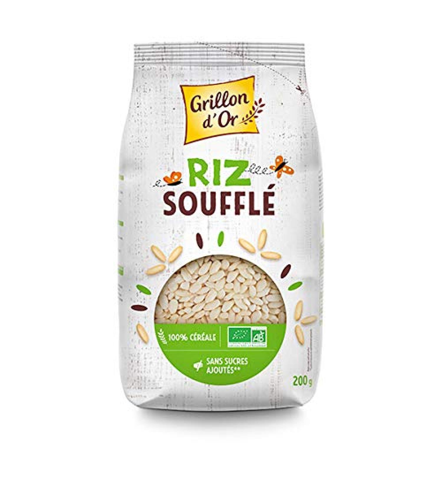 Grillon d'or Grocery Store - Puffed rice 200g - Sold per unit - Buy Online on GoSupps.com