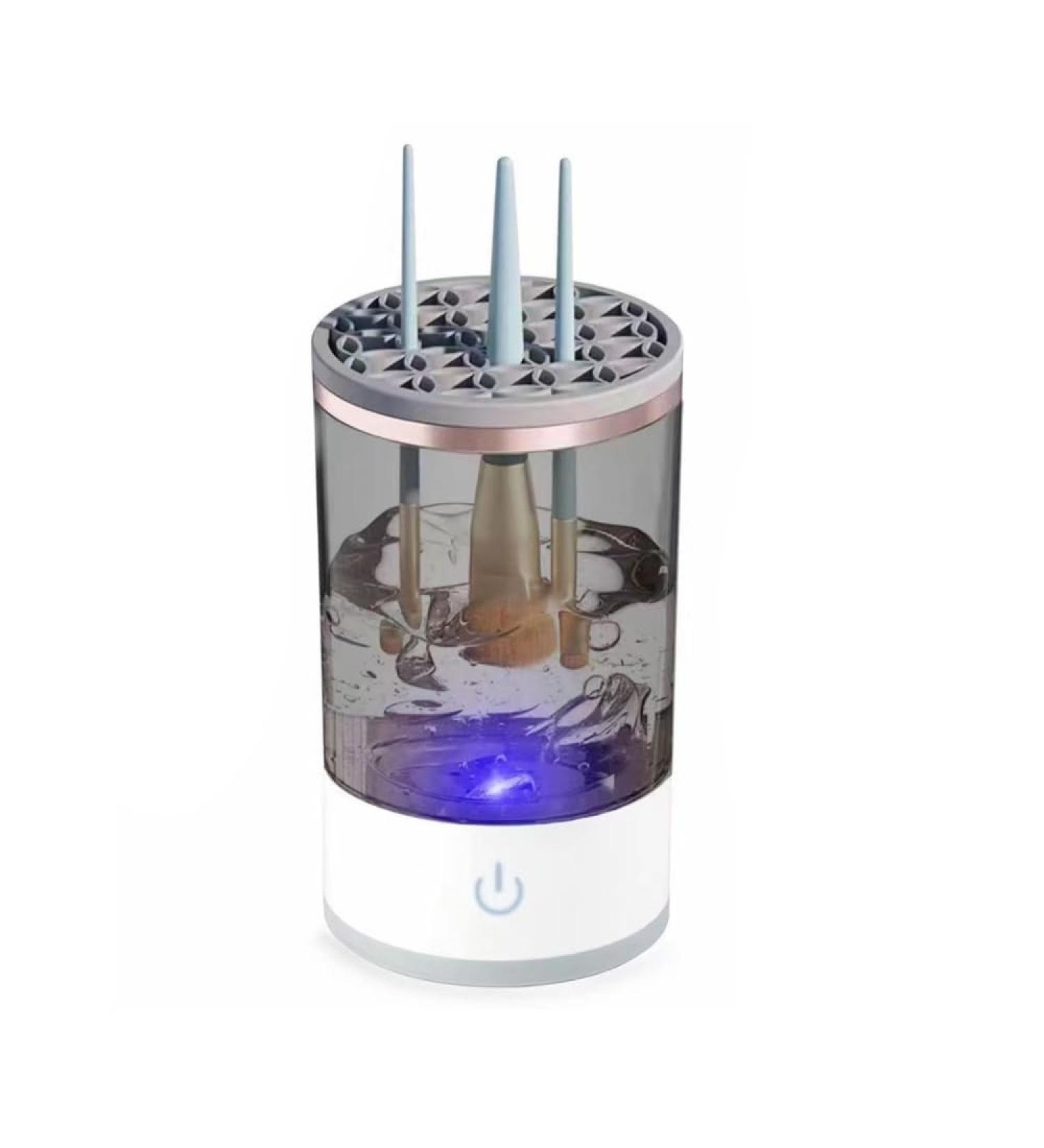 Buy Sonic Vibration Makeup Brush Cleaner - Automatic USB Charger for All Brushes - Fast & Efficient Cleaning in Black - Buy Online on GoSupps.com