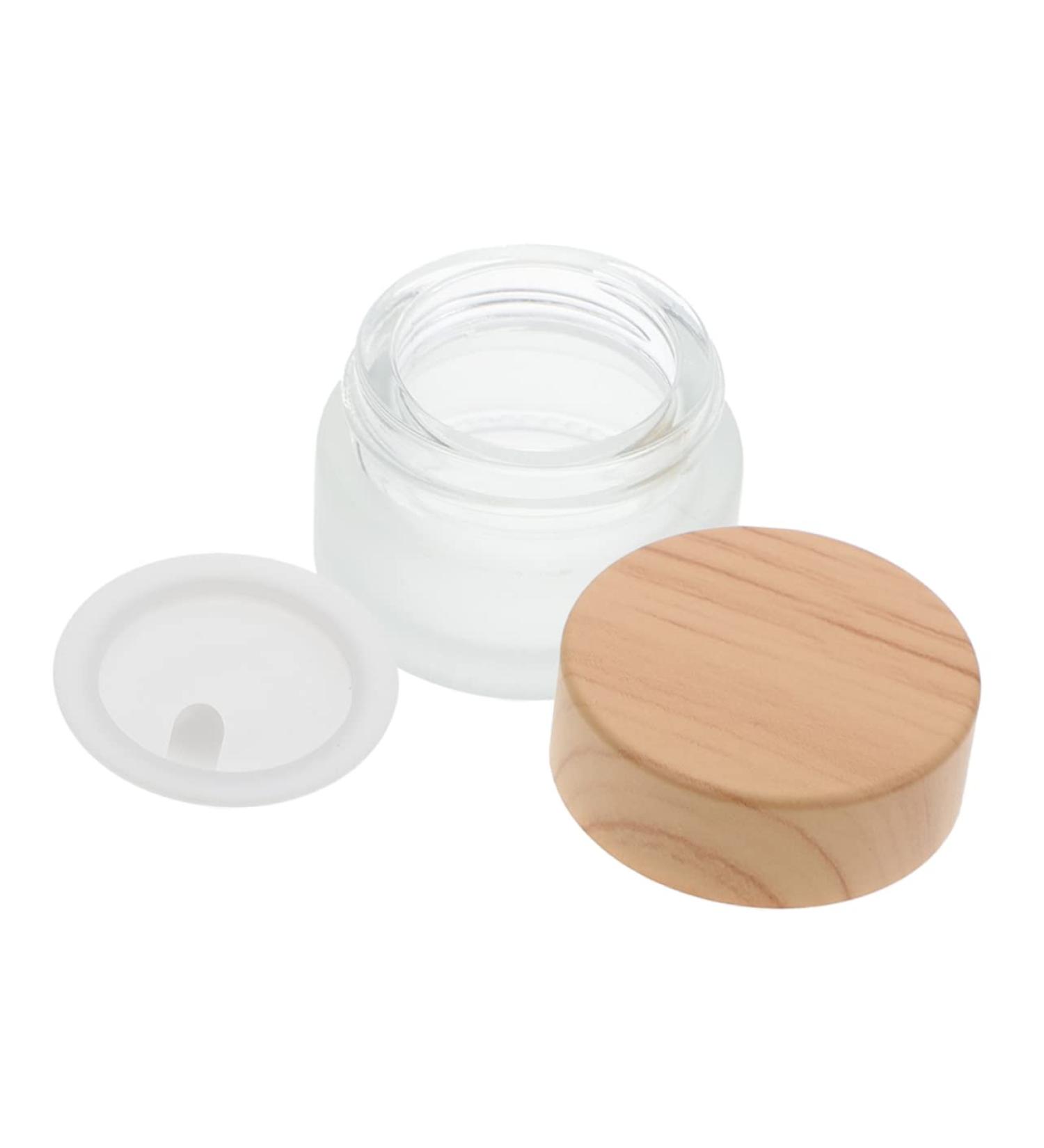 Mikinona Pen Wash Cup Nail Remover Bottle Crystal Nail Art Dappen Bowl Nail Art Dappen Cup Makeup Container Glass Containers Glass Craft Nail Art Cleaning Cup Tool Wood Frosted - Buy Online on GoSupps.com