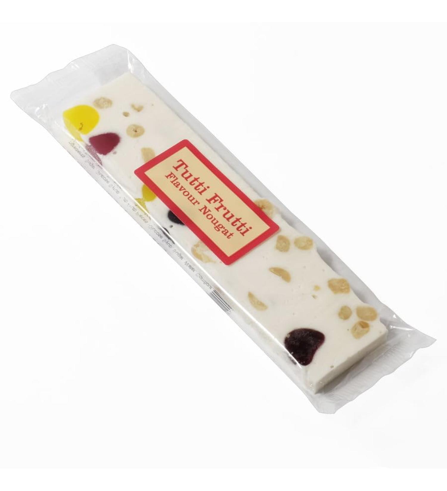 Real Candy Co Tutti Frutti Nougat Bar 130g