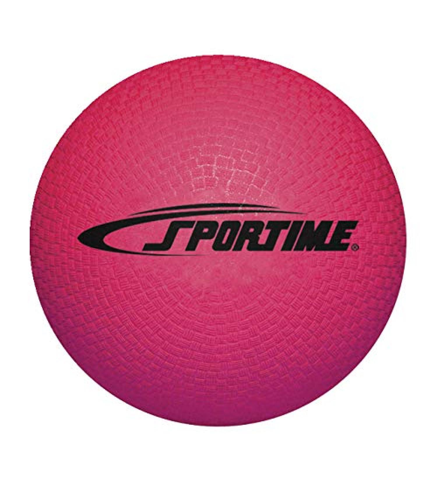 Sportime Playground Ball, 10 Inches, Red