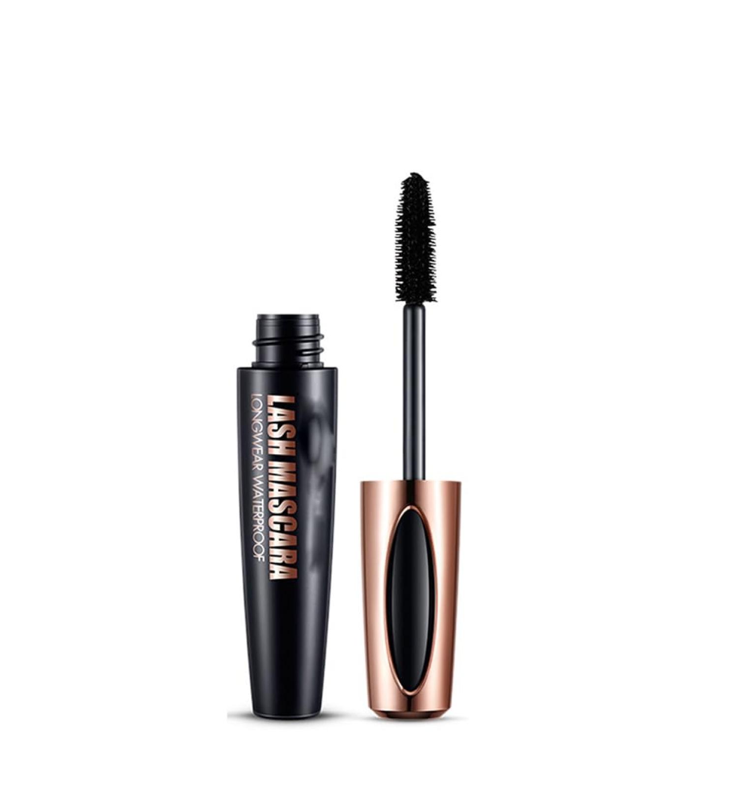 4D Mascara Volume Lengthen Curl Warm Water Removable Smudge Proof 24 Hour Makeup Holding - Buy Online on GoSupps.com